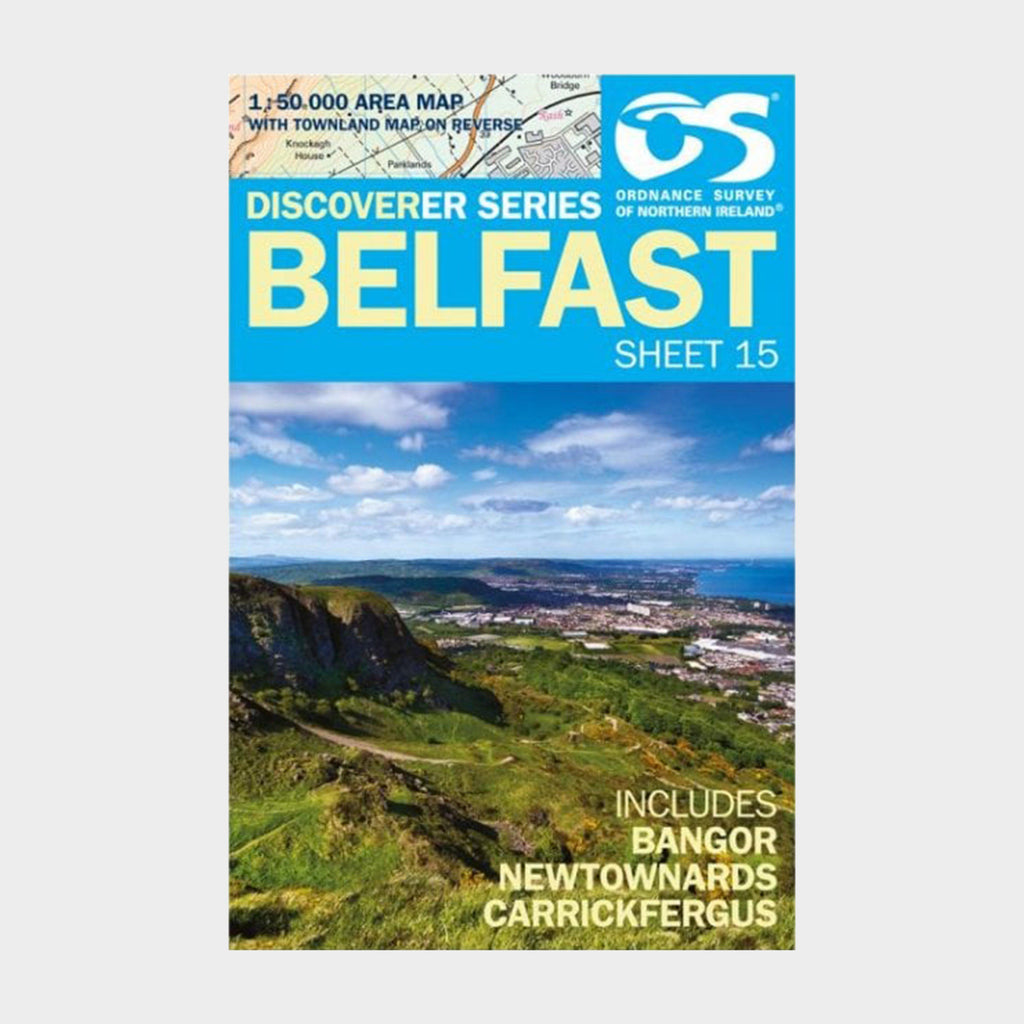 Discoverer Series 15 – Belfast 1:50000 Map