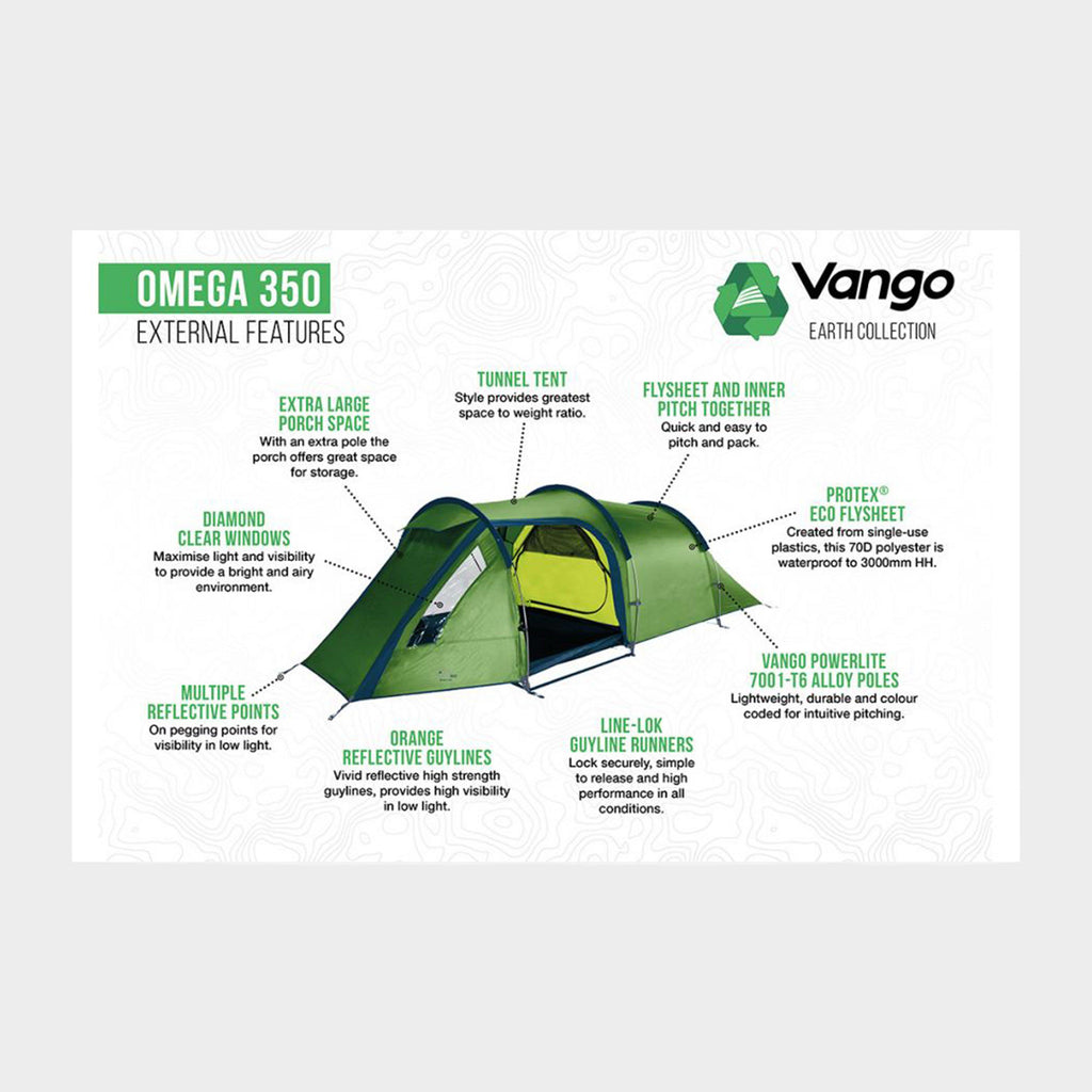 Omega 350 3 Person Tent