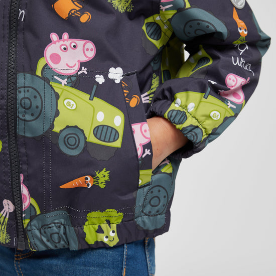 Kids' Peppa Pig Muddy Puddle Waterproof Jacket