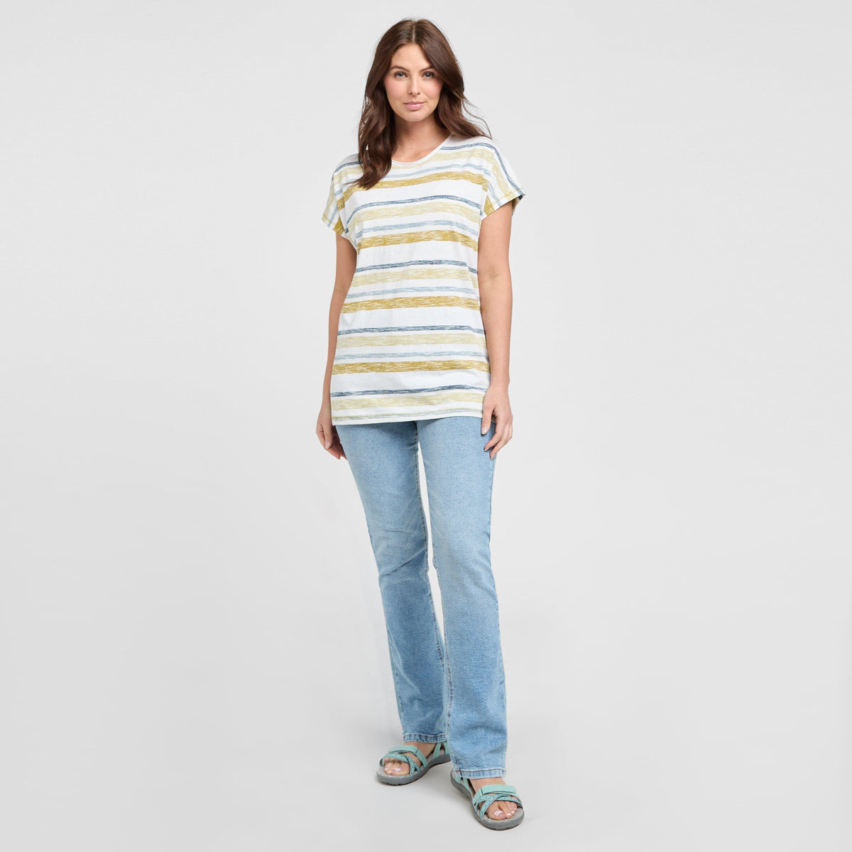 Women’s Sora Organic Stripe T-Shirt