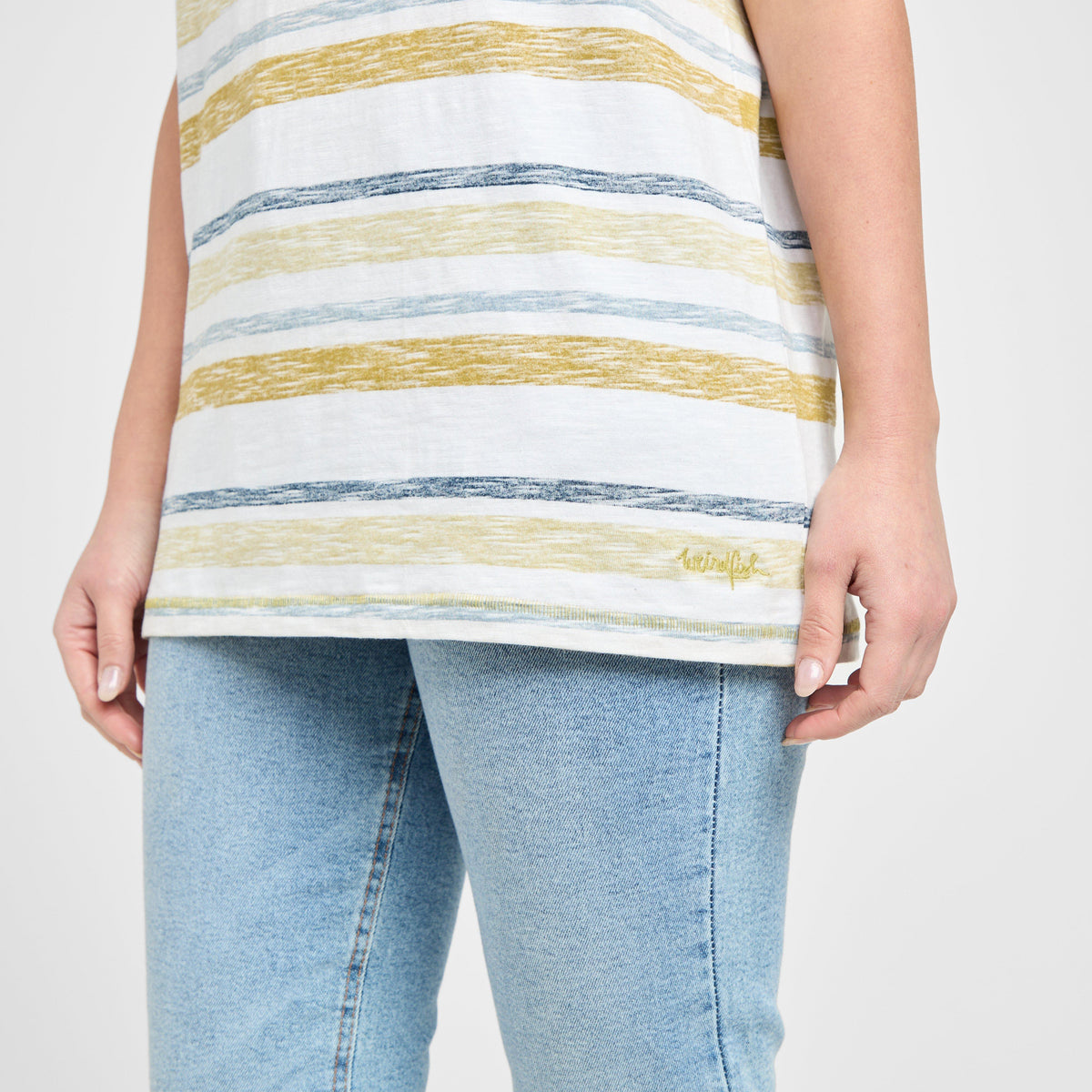 Women’s Sora Organic Stripe T-Shirt