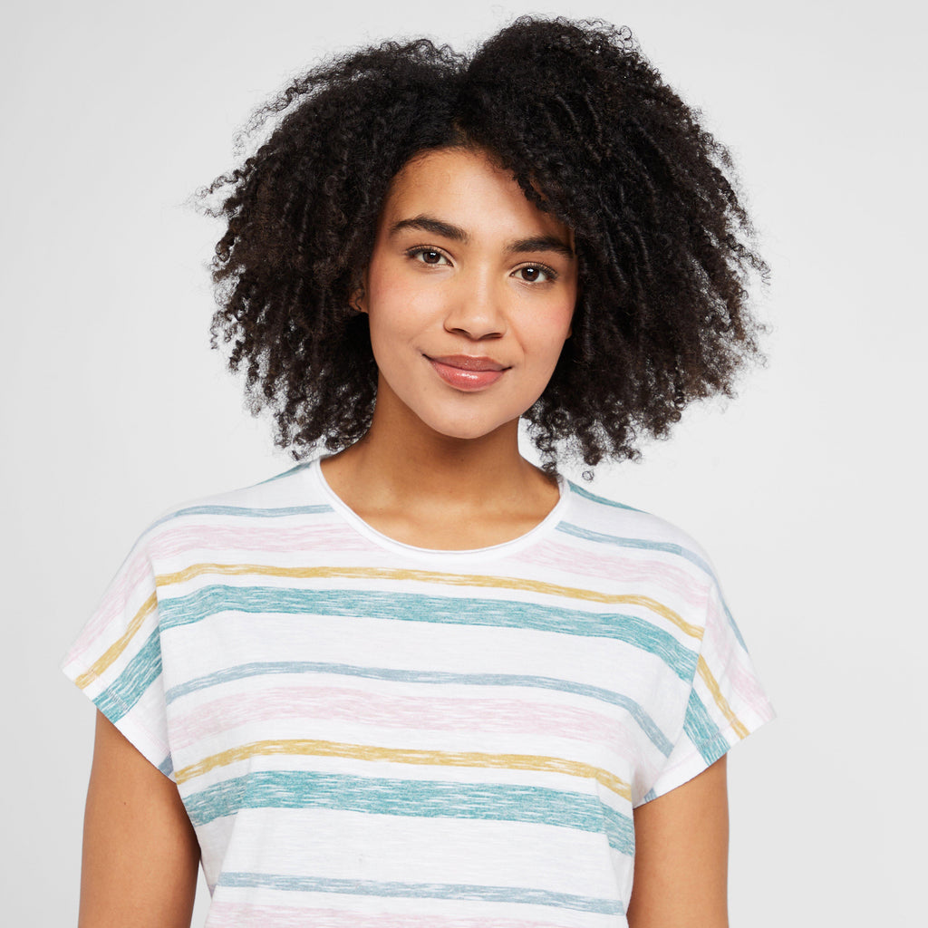 Women’s Sora Organic Stripe T-Shirt