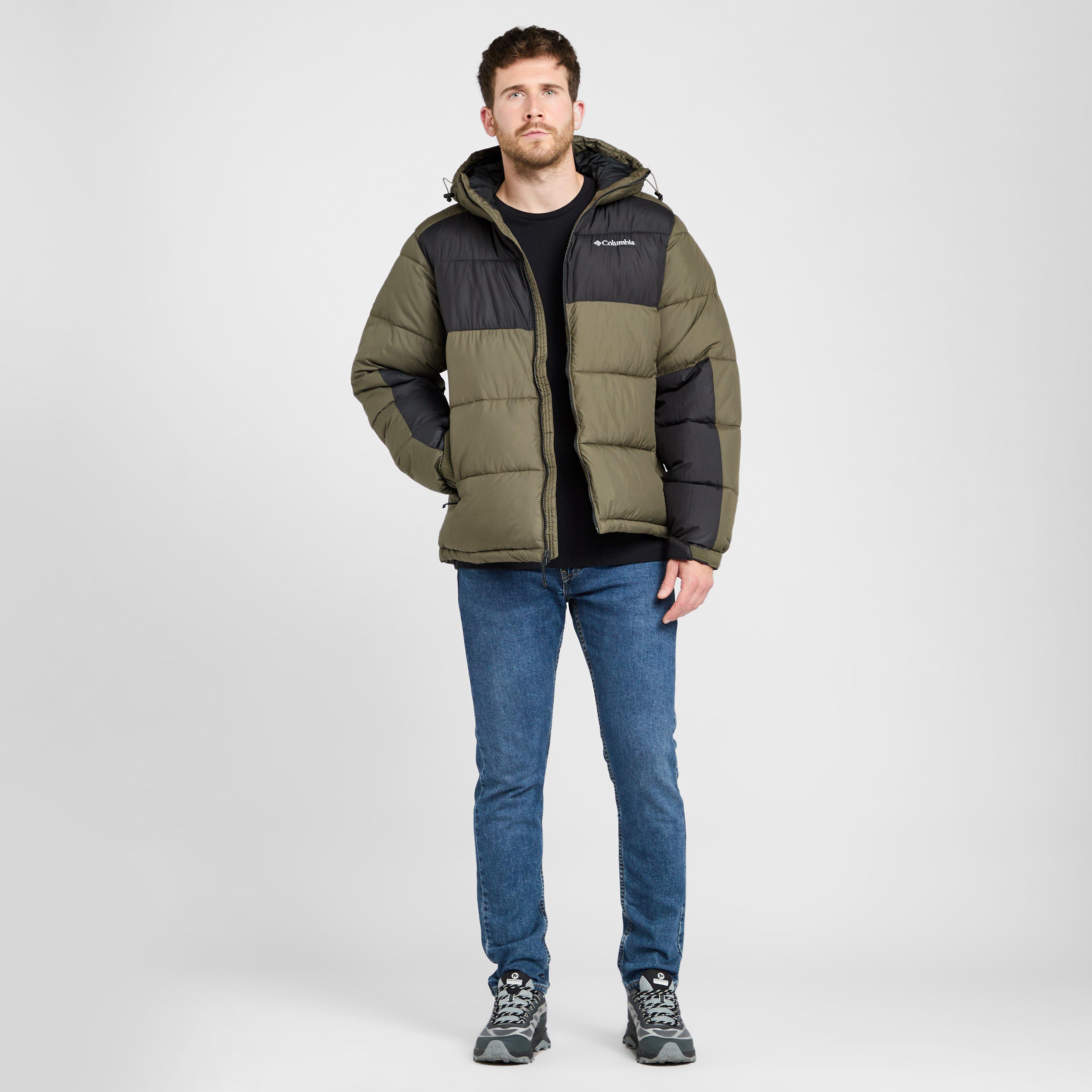 Khaki Columbia Men's Pike Lake™ II Hooded Puffer Jacket – GO Outdoors