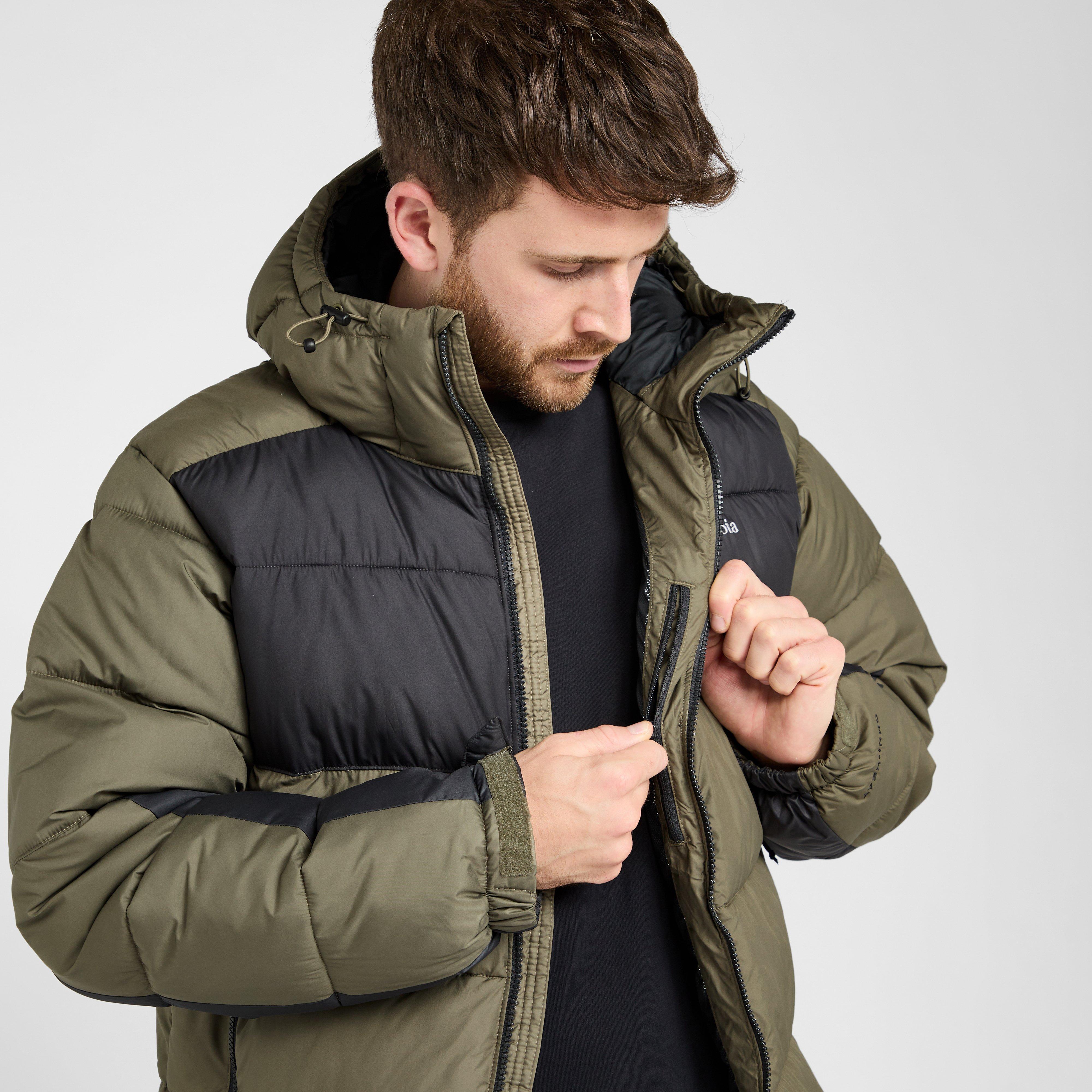ジャケット・アウター Columbia hooded puffer jacket khaki s Khaki Columbia Men's Pike Lake™ II Hooded Puffer Jacket – GO Outdoors