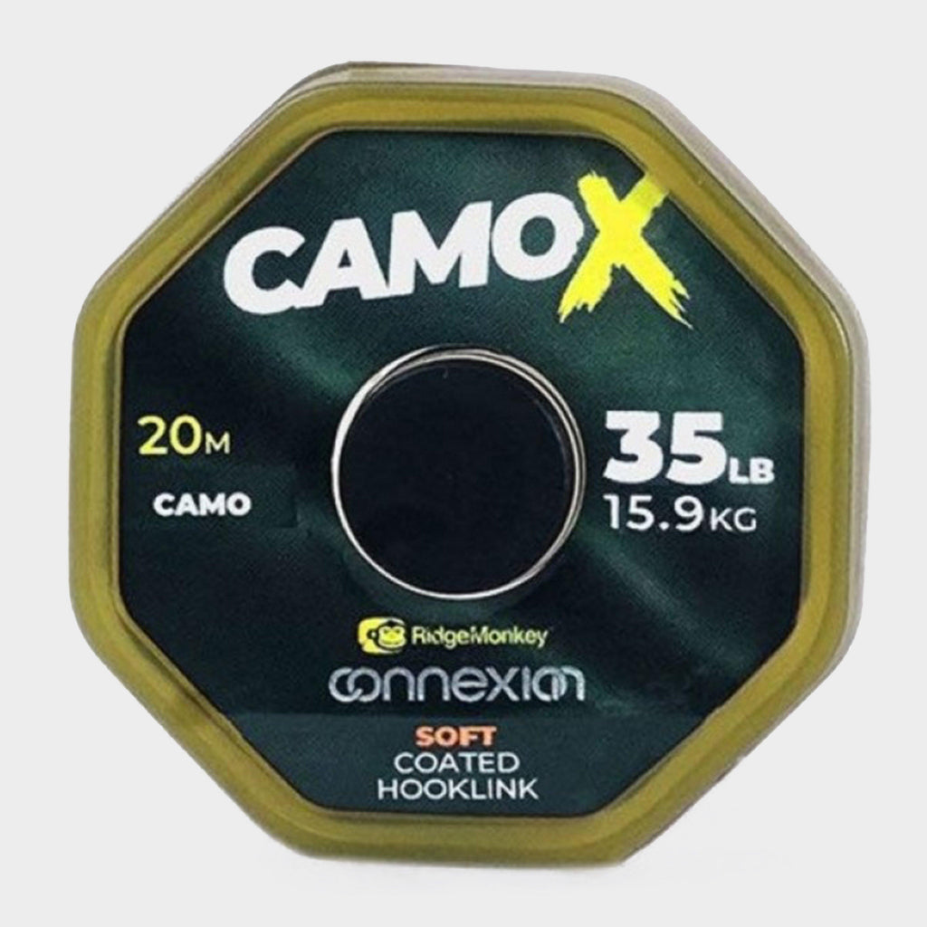 CamoX Soft Coated Hooklink 35lb