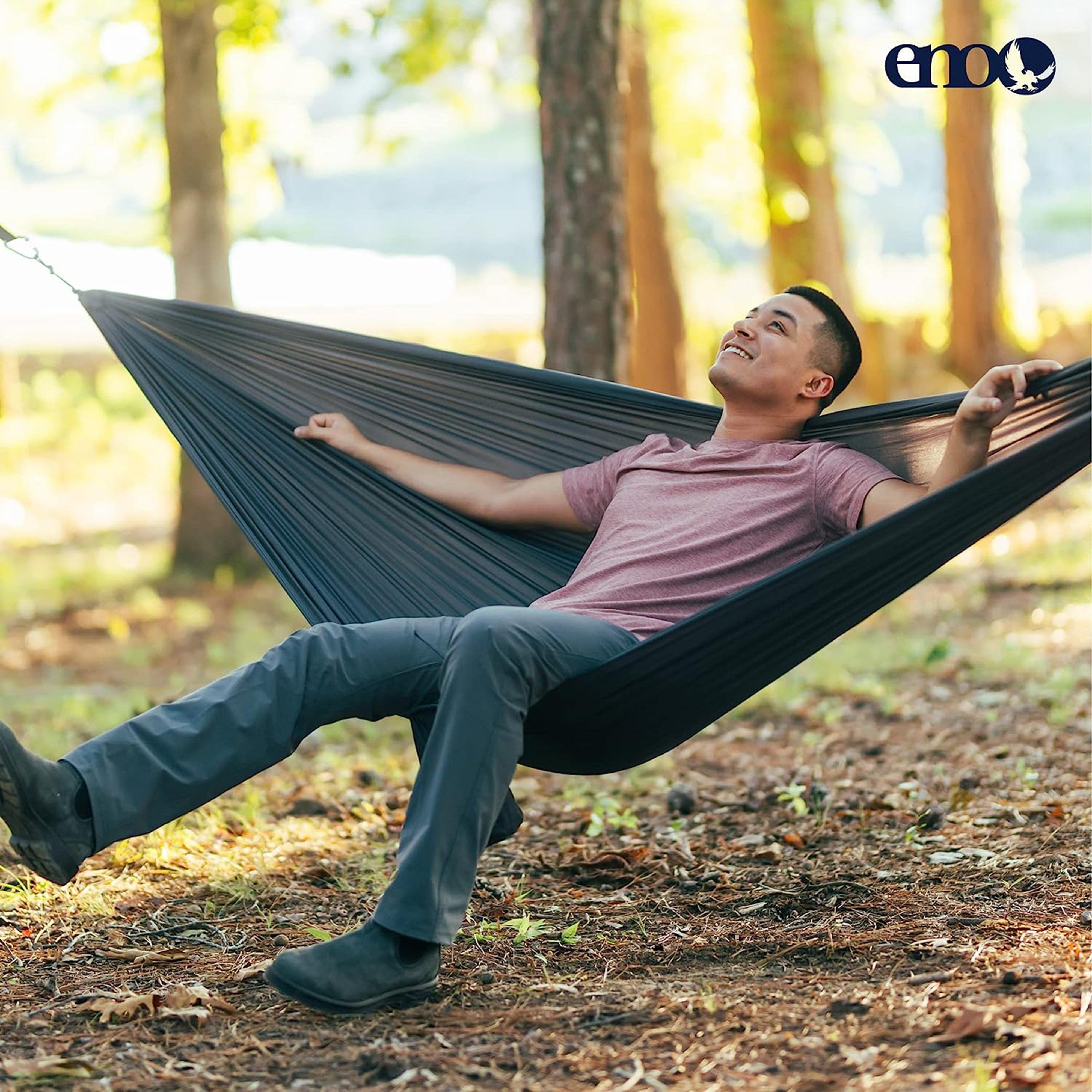 Grey Eno TravelNest™ Hammock + Straps Combo – GO Outdoors