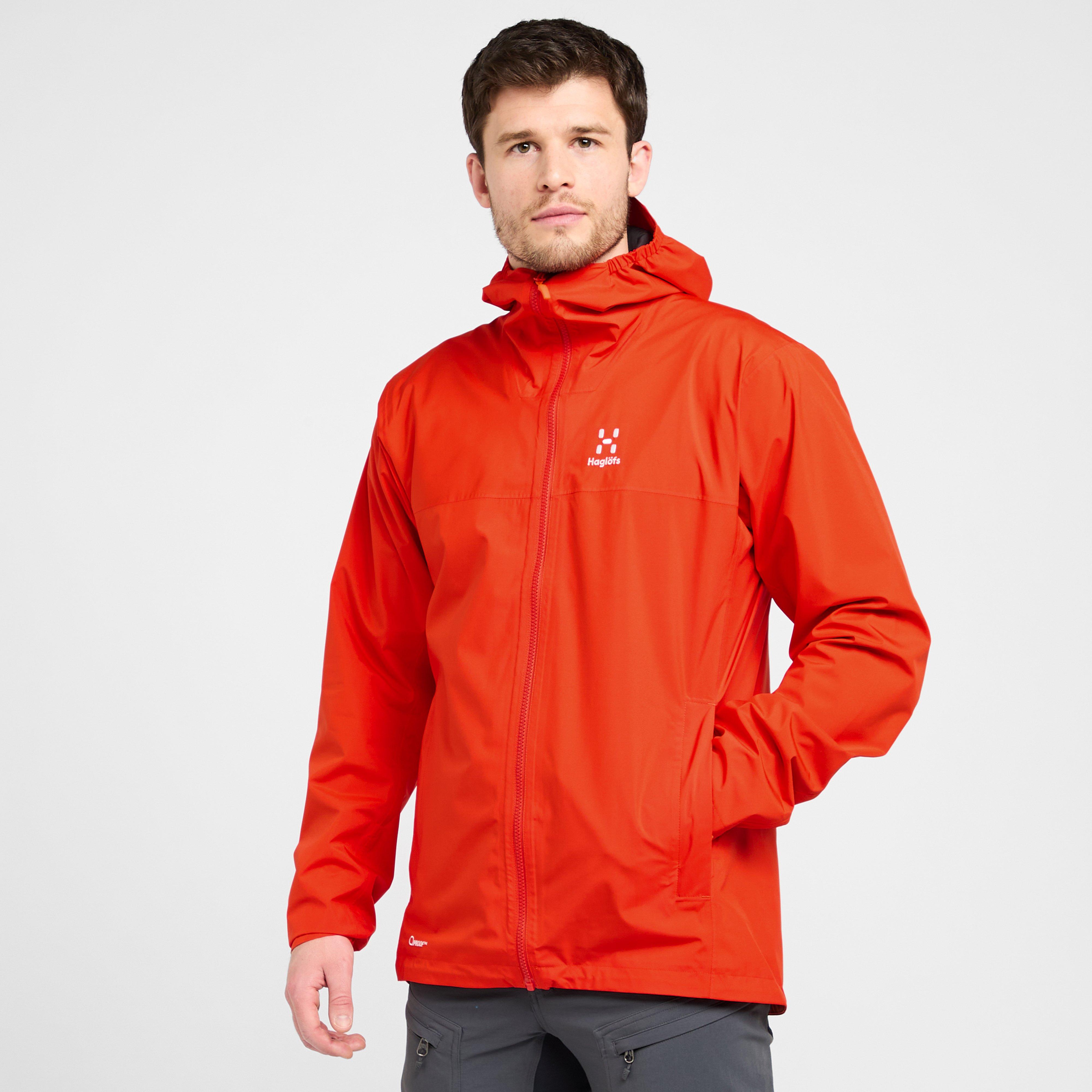 HAGLÖFS VERTE 上下M PROOF防水 オレンジ Orange Haglofs Men's Korp PROOF Waterproof Jacket – GO Outdoors