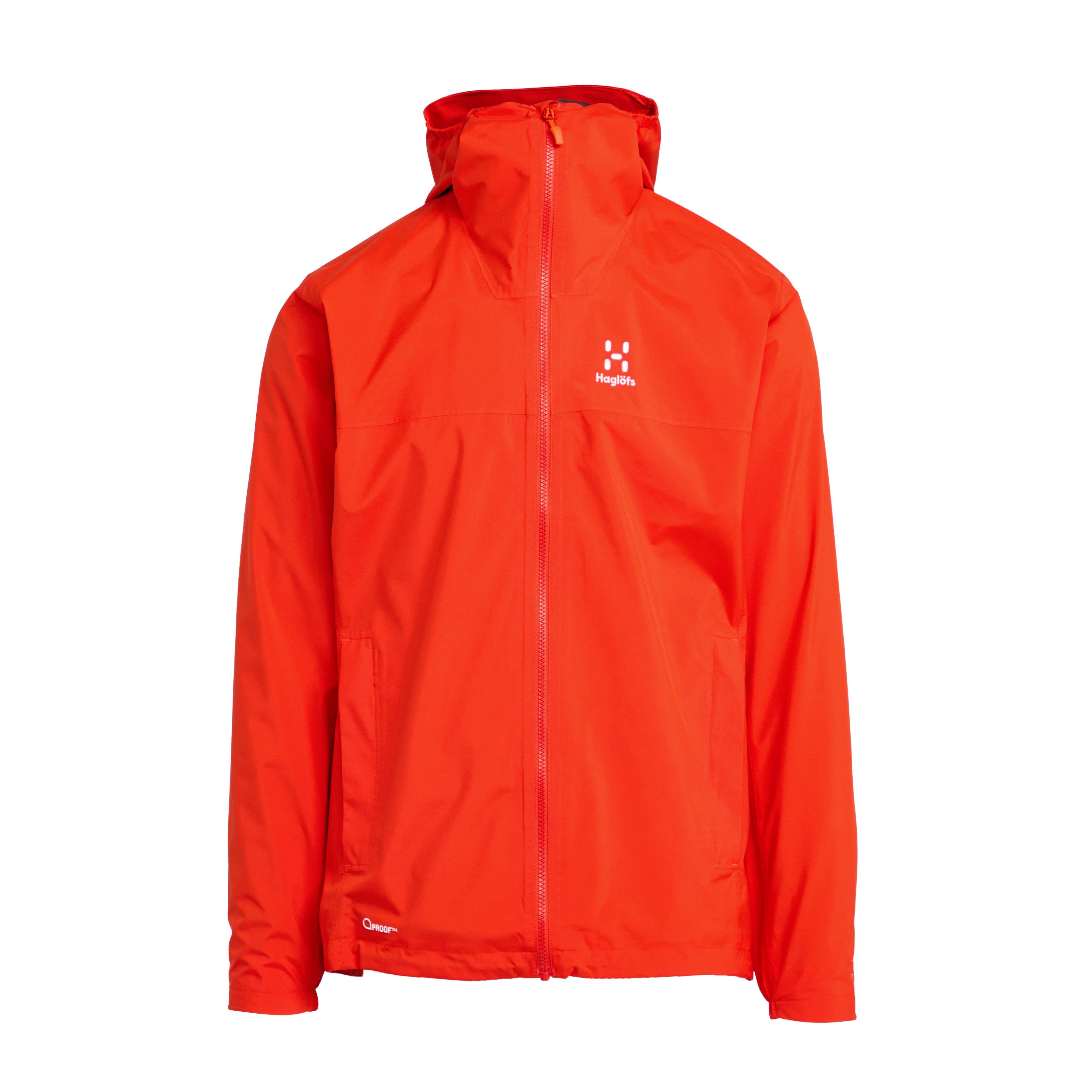 HAGLÖFS VERTE 上下M PROOF防水 オレンジ HAGLOFS（ホグロフス） スキーウェア 2024 Haglofs Spitz GTX PRO