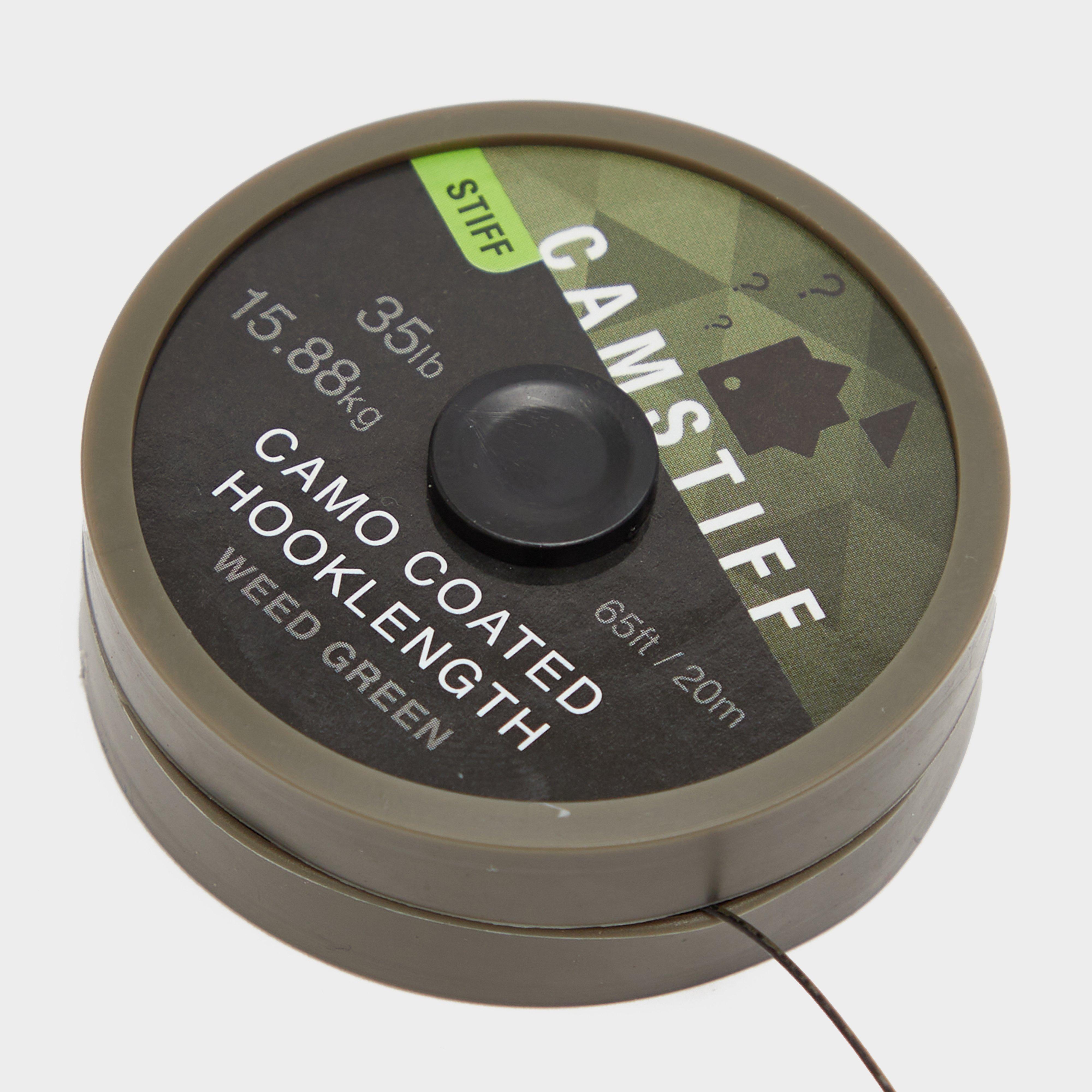 Camstiff Hooklength Camo Weed Green 35lb