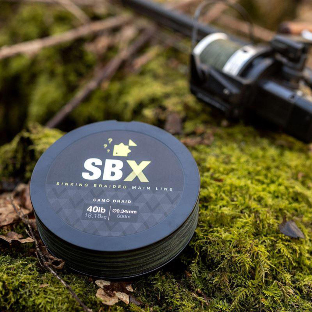 SBX Sinking Braided Mainline 40lb (0.34mm) 300m
