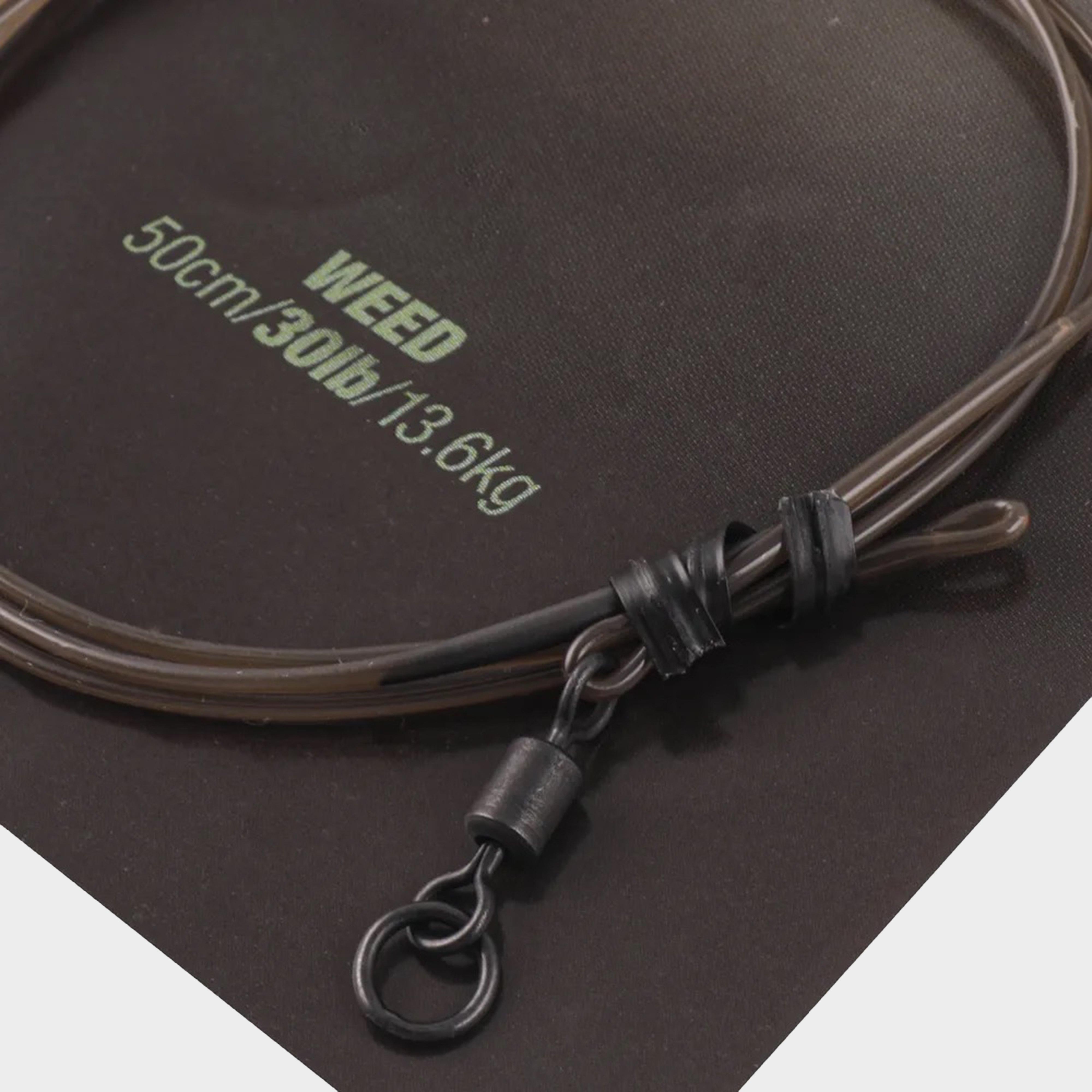 Dark Matter Ring Swivel Leader 30lb 50cm