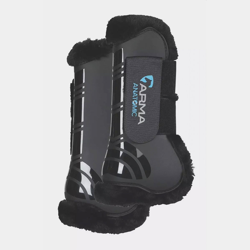 Anatomic SupaFleece Tendon Boots Black Full