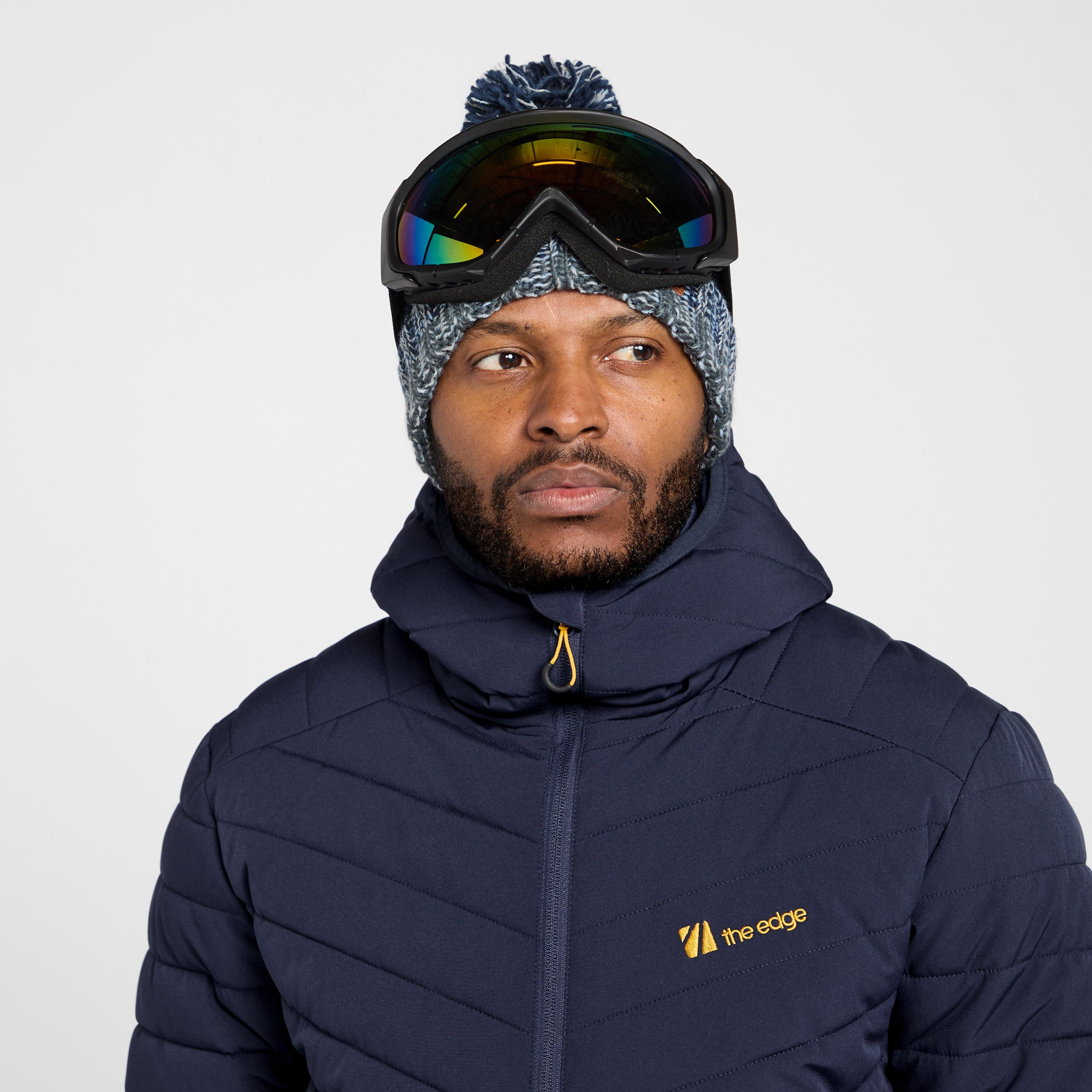 Navy The Edge Men's Panorama Insulated Baffle Jacket – GO Outdoors
