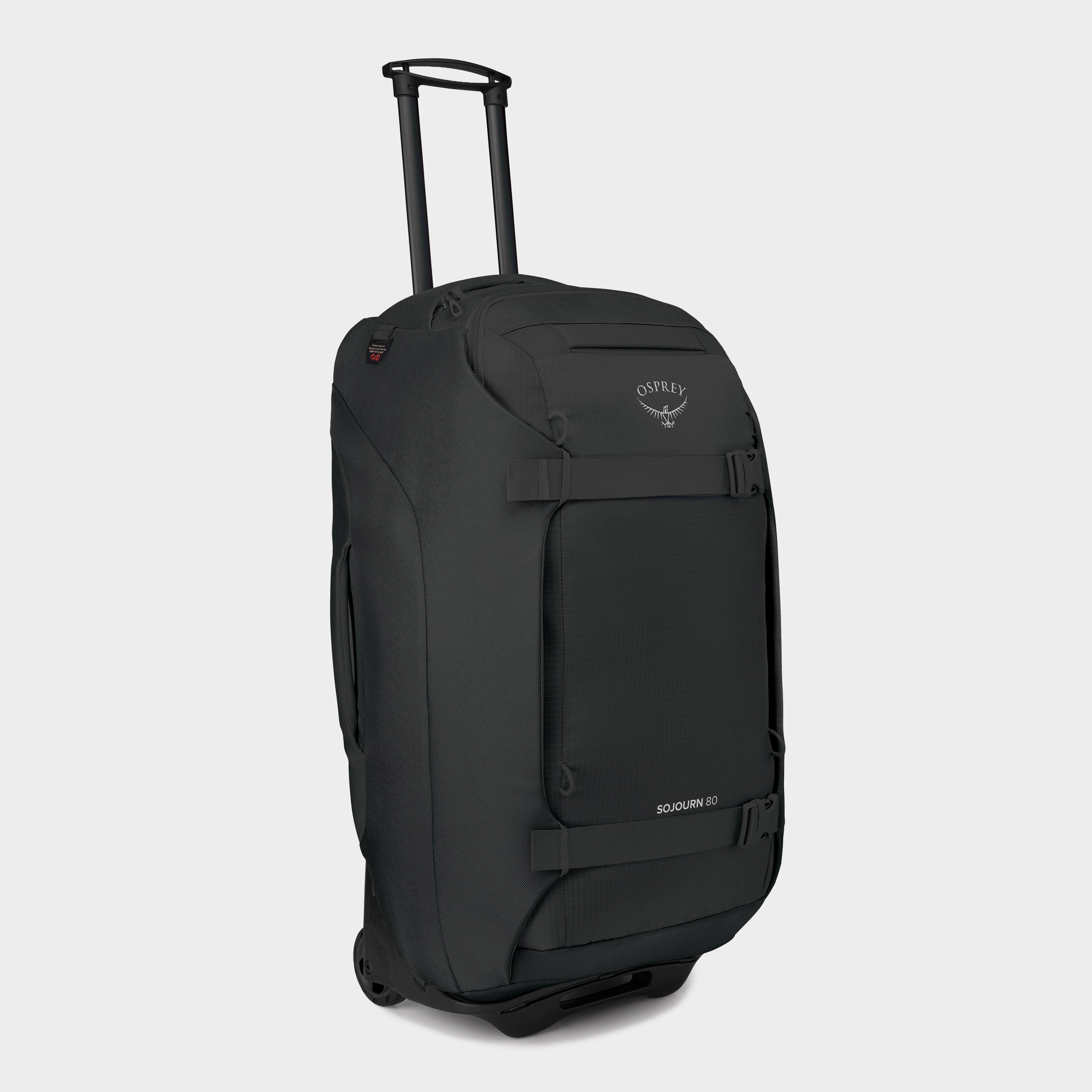 オスプレイ ソジョーン 80L キャリーバッグ バックパック OSPREY 大型 Black Osprey Sojourn 80L Wheeled Convertible Pack – GO Outdoors