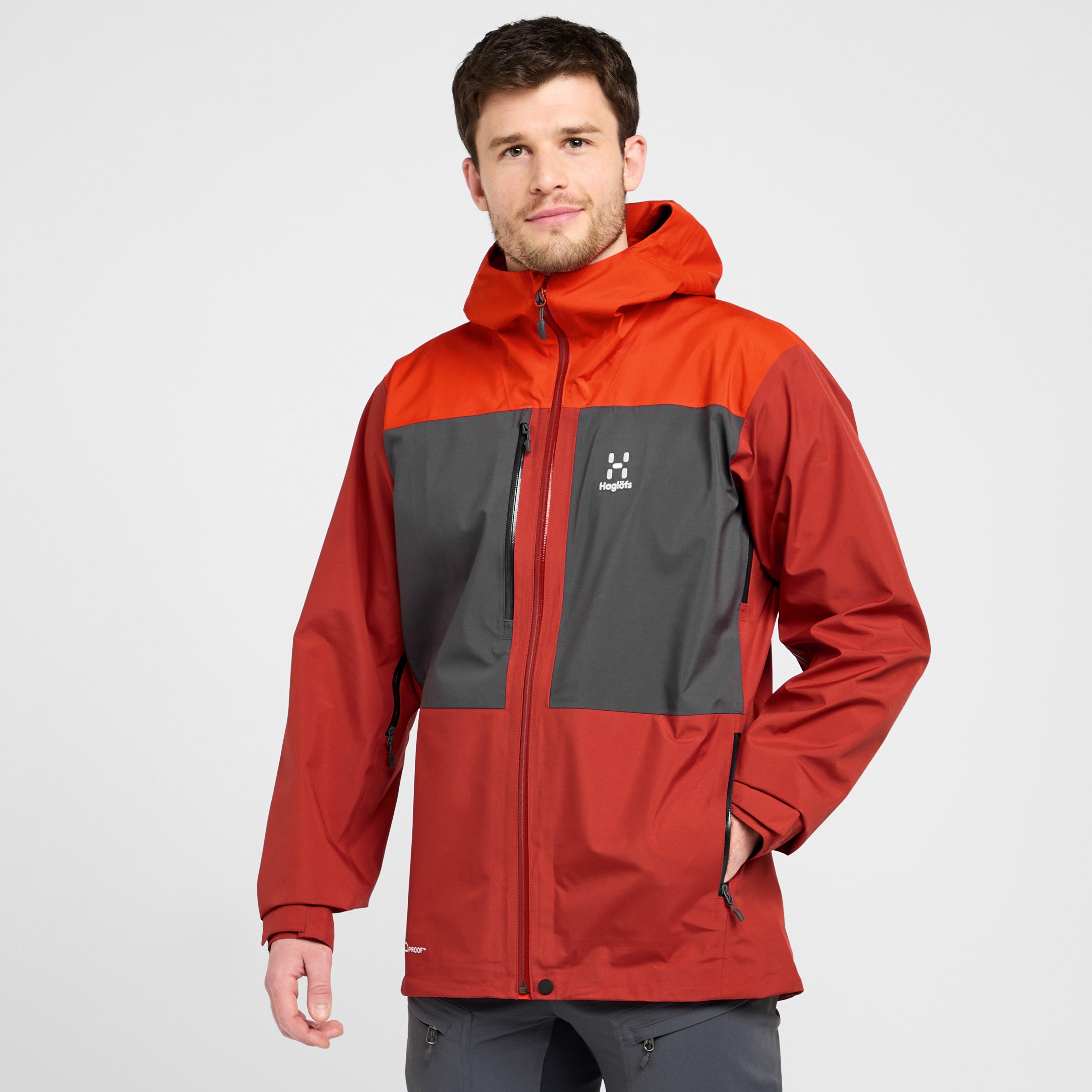 HAGLÖFS VERTE 上下M PROOF防水 オレンジ HAGLOFS（ホグロフス） スキーウェア 2024 Haglofs Spitz GTX PRO
