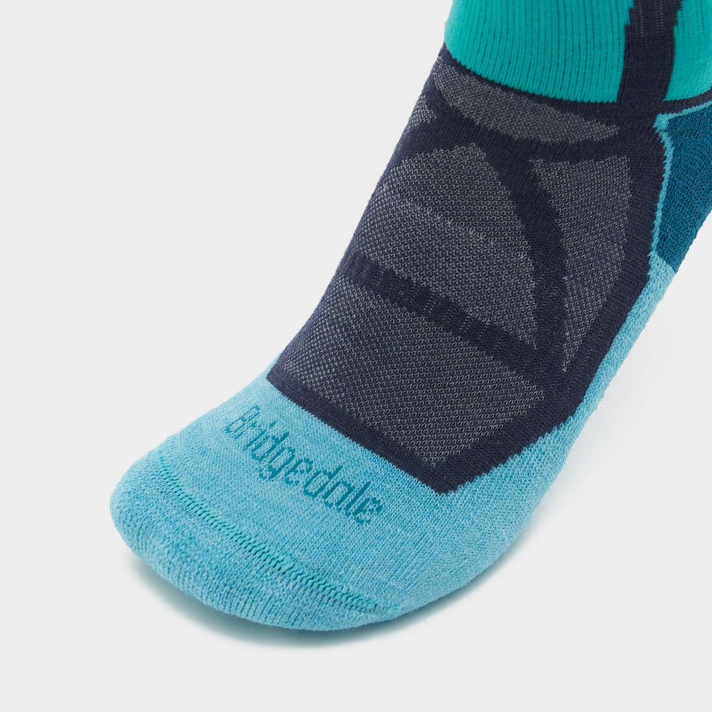 Women's Ski Midweight+ Merino Endurance Over Calf Socks
