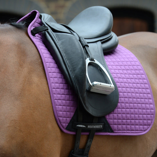 Prime Dressage Saddle Pad Violet
