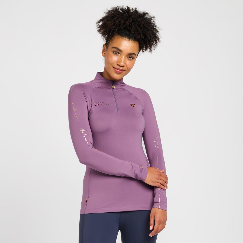 Ladies Team Long Sleeve Base Layer Mauve