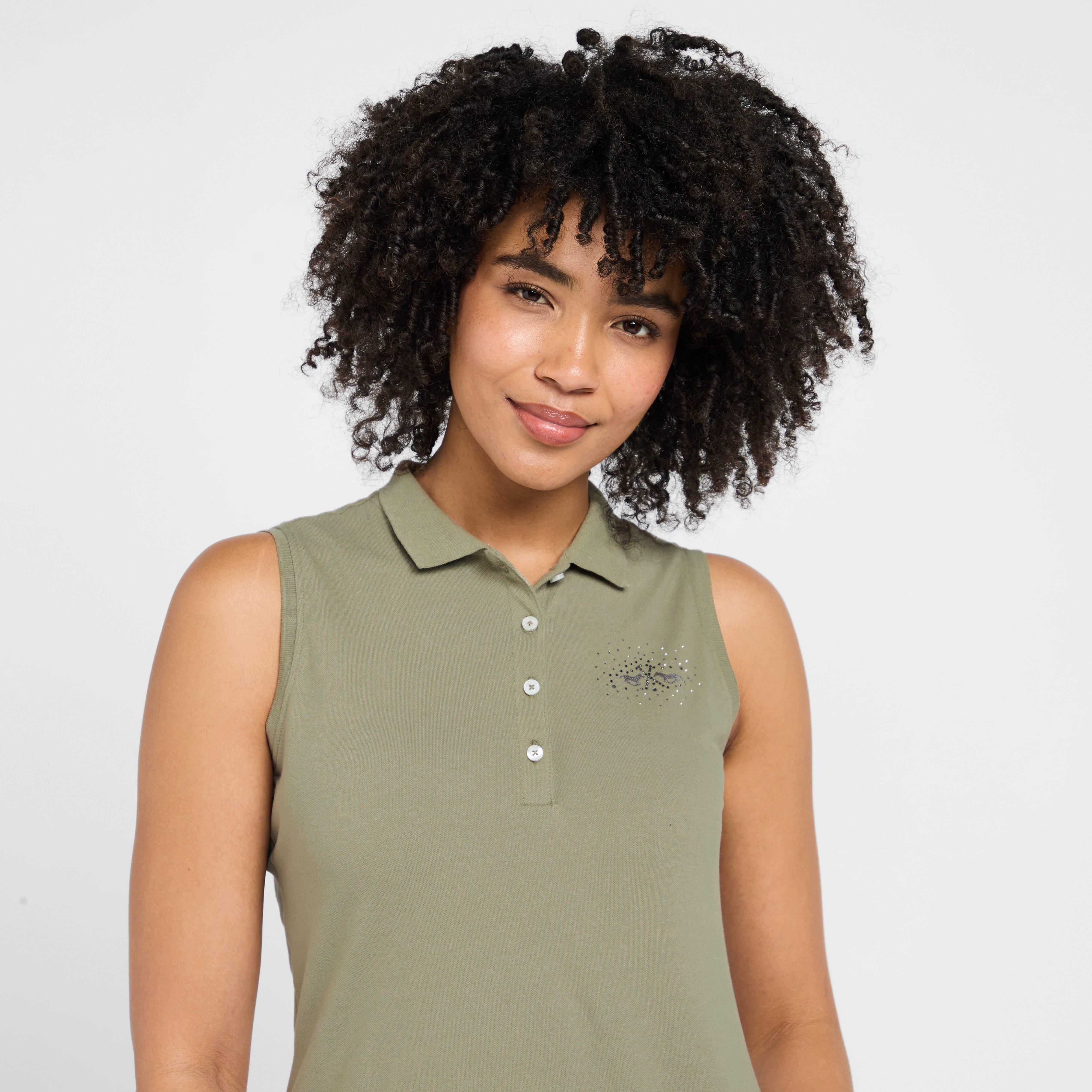 Women's Classic Sleeveless Polo Shirt