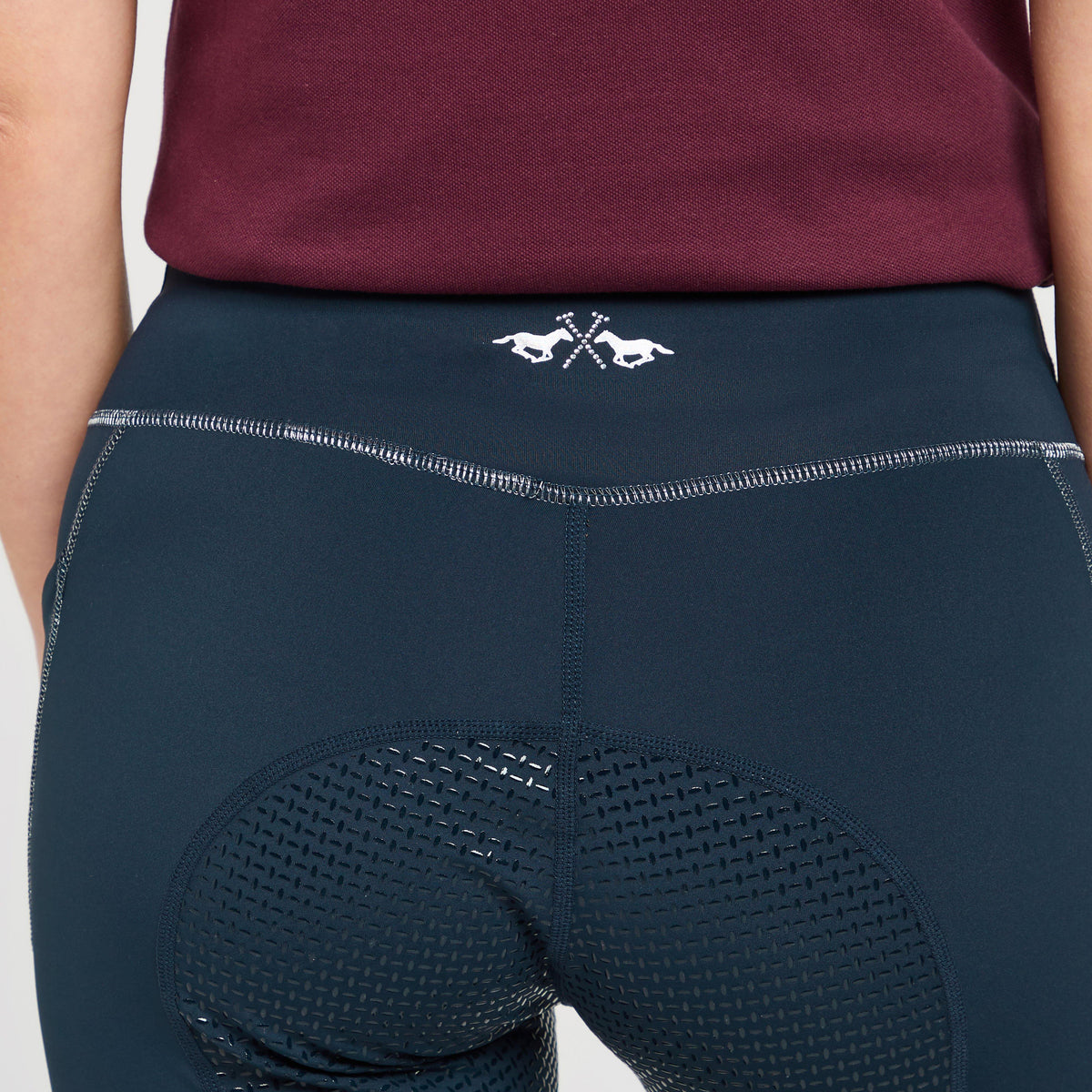 Women's Sporty Sue Full Seat Riding Tights Navy
