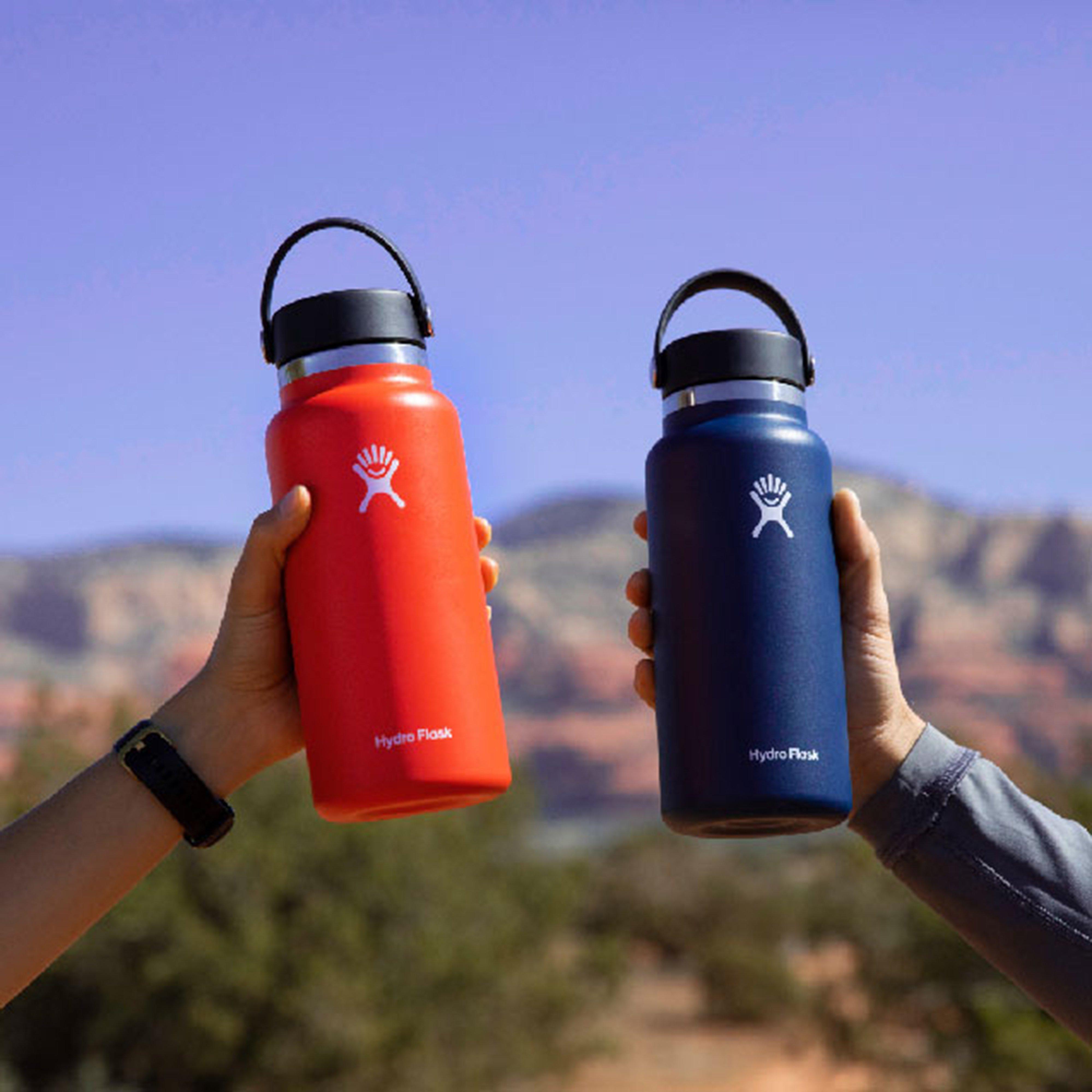 White Hydro Flask 32oz (946 ml) Wide Mouth Bottle – GO Outdoors