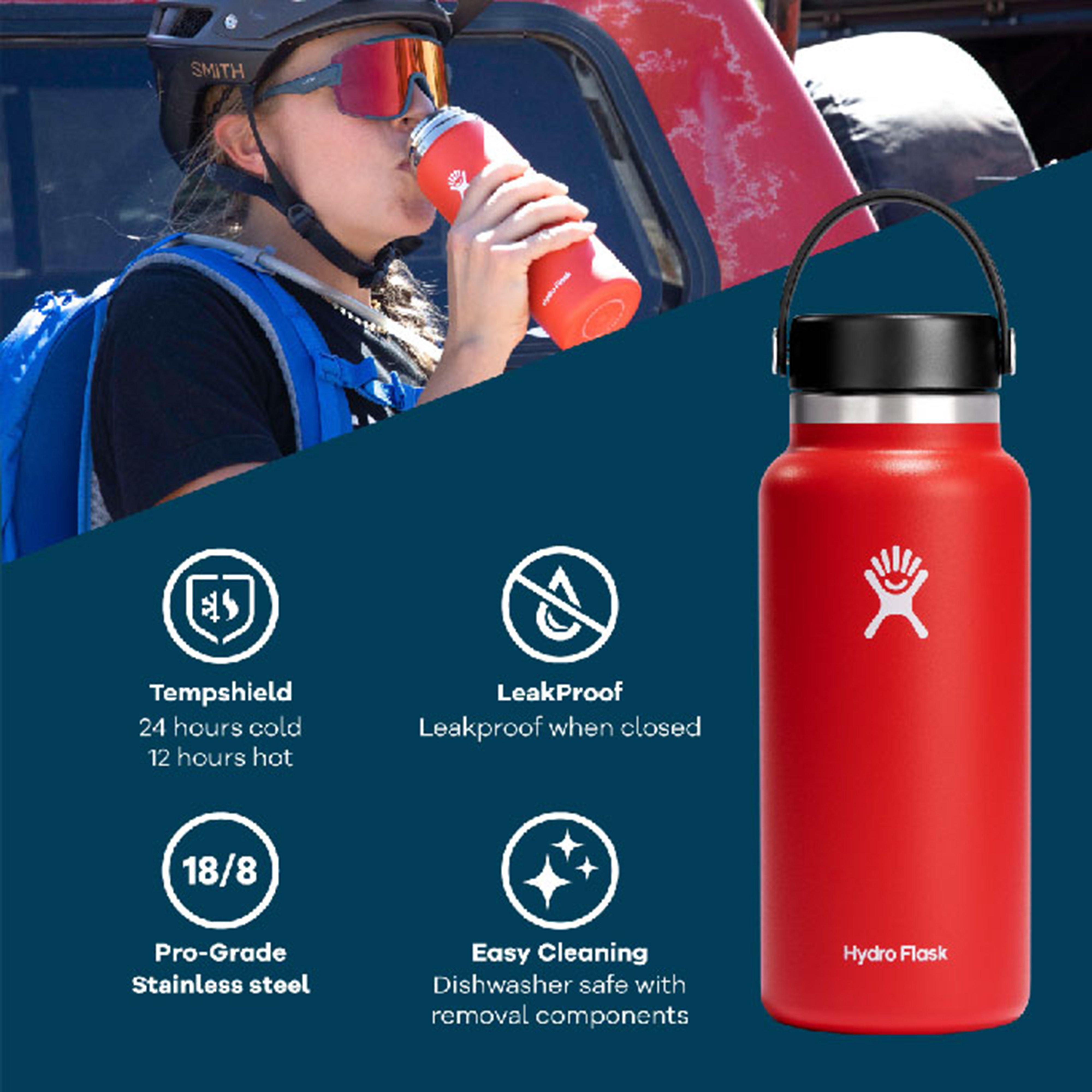 Navy Hydro Flask 32oz (946 ml) Wide Mouth Bottle – GO Outdoors