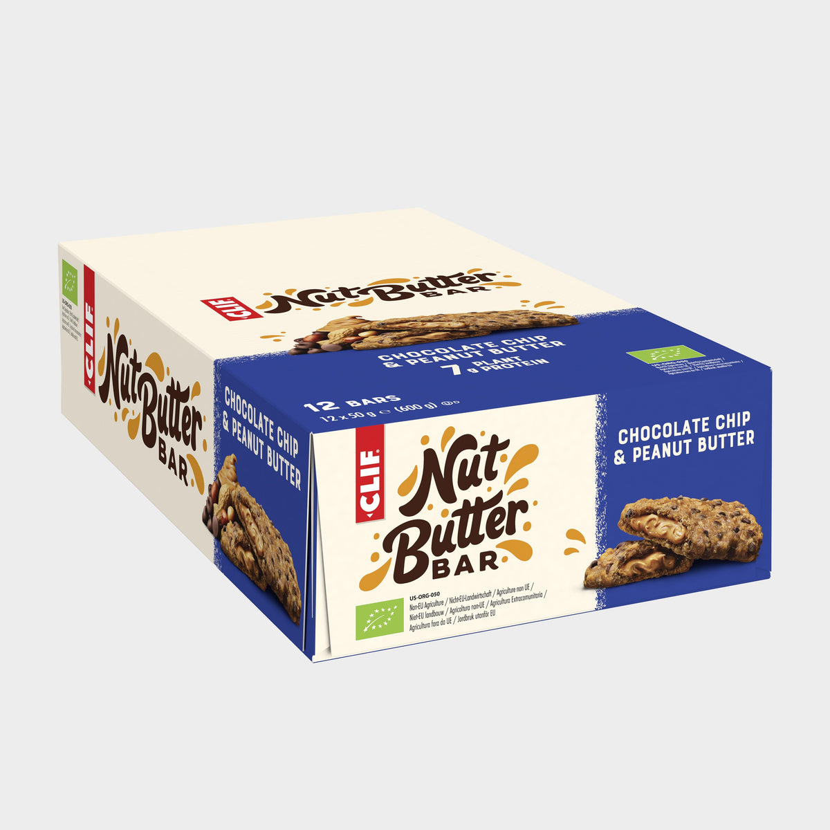 Nut Butter Filled Energy Bar (Chocolate Chip & Peanut Butter) 50g