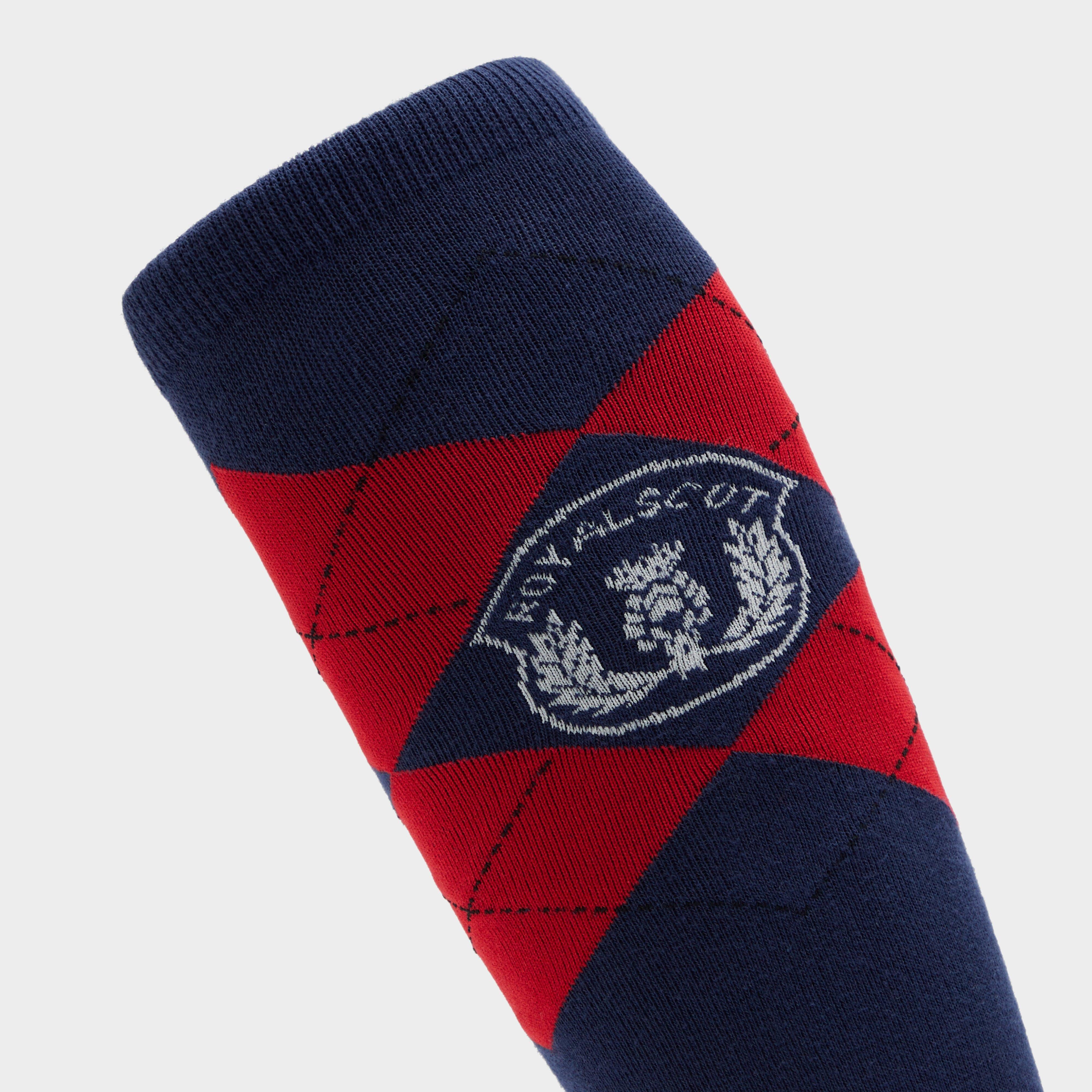 Women's Argyle Riding Socks