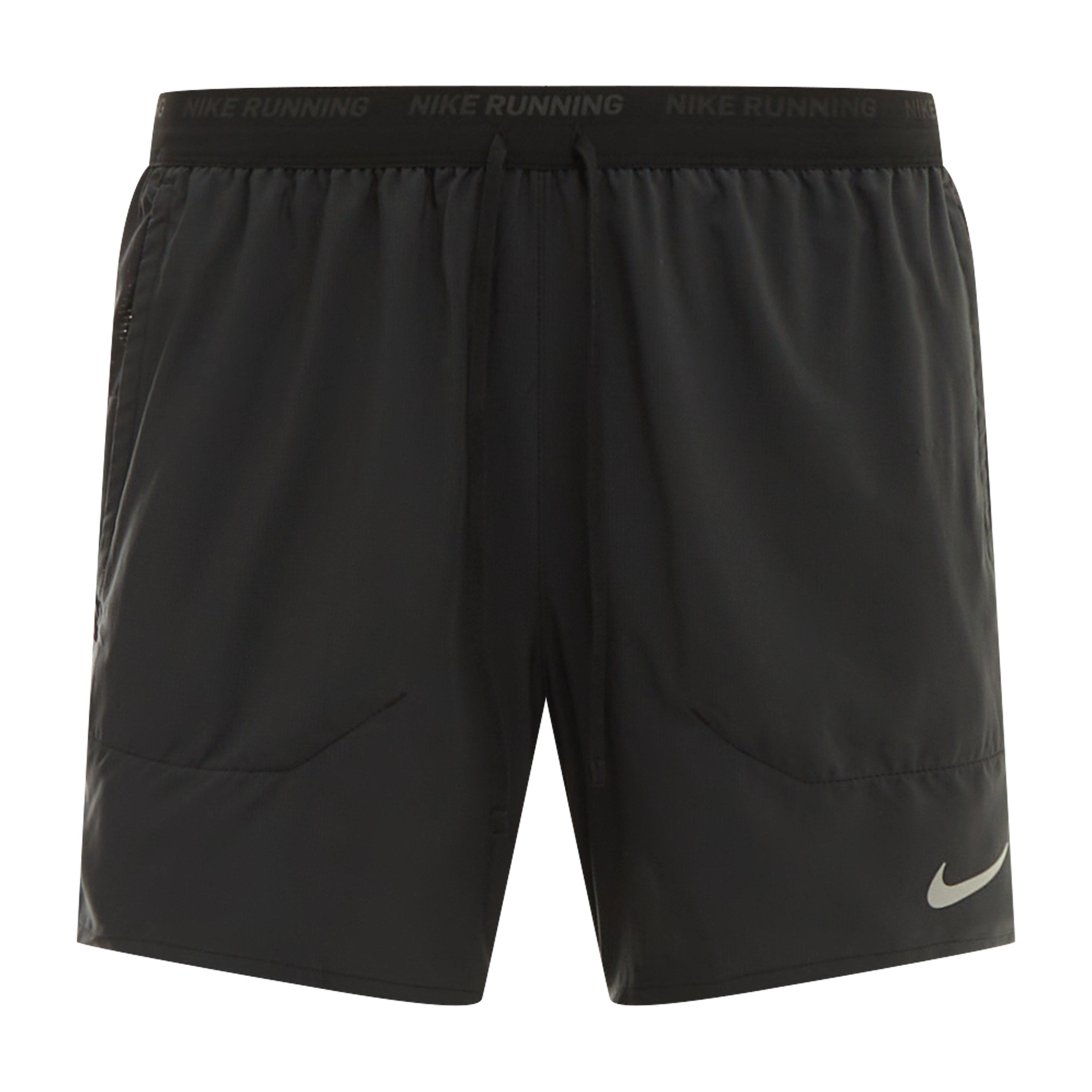 nike black running shorts men