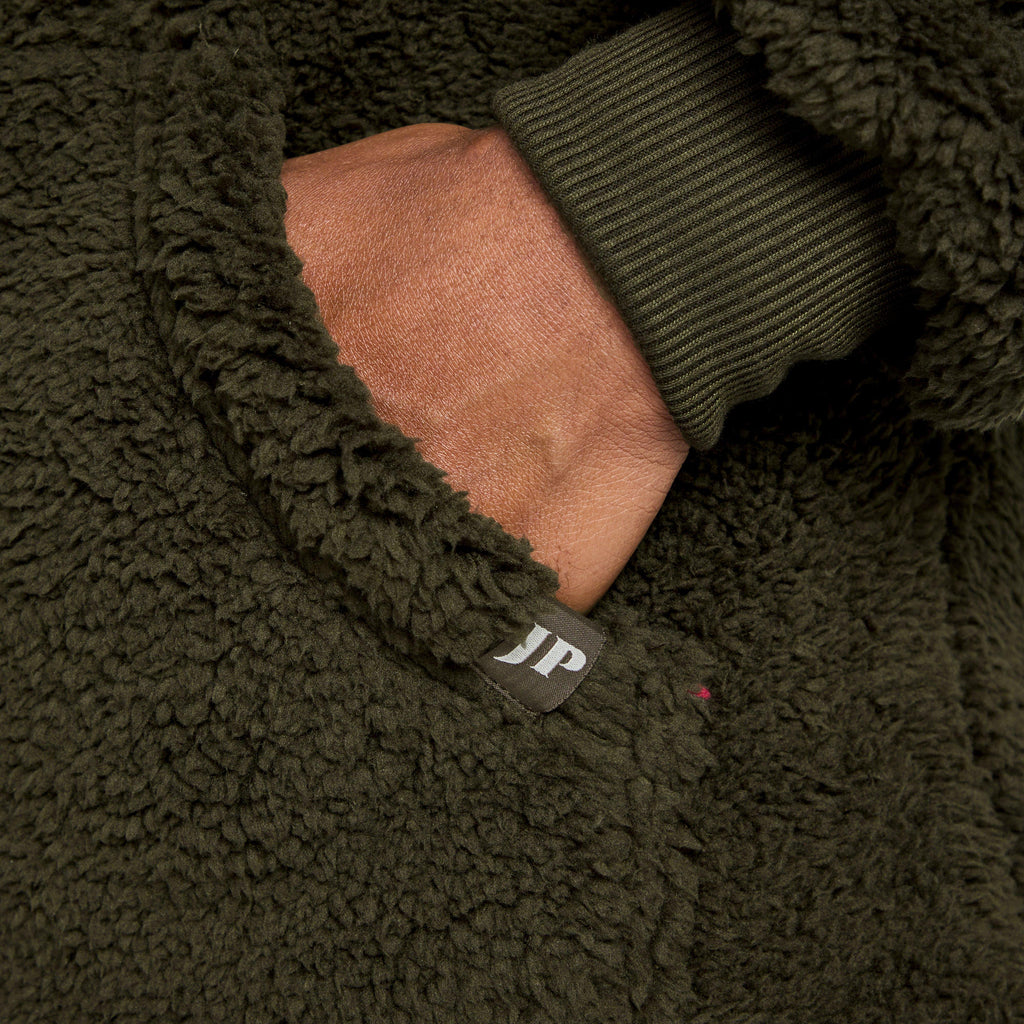 Sherpa Fleece Hoodie