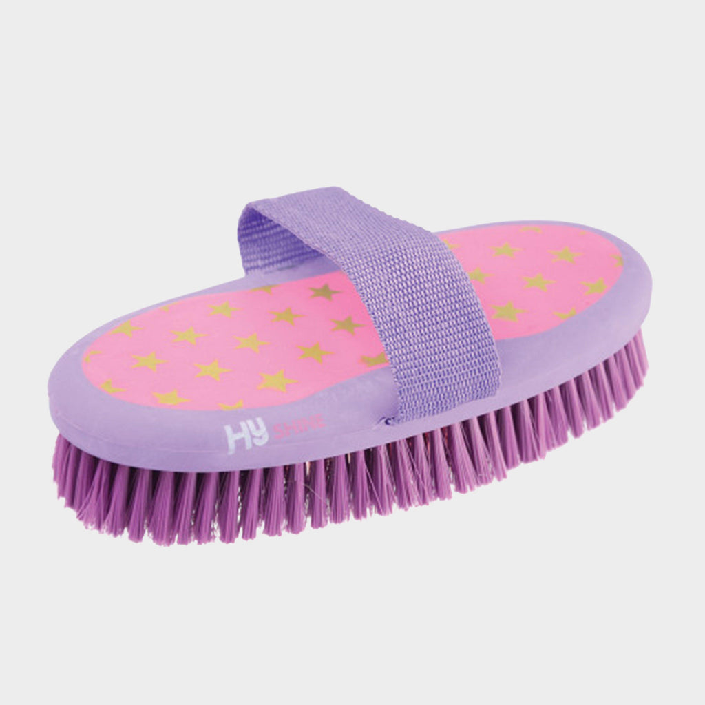 Star Easy Grip Body Brush Pink/Purple
