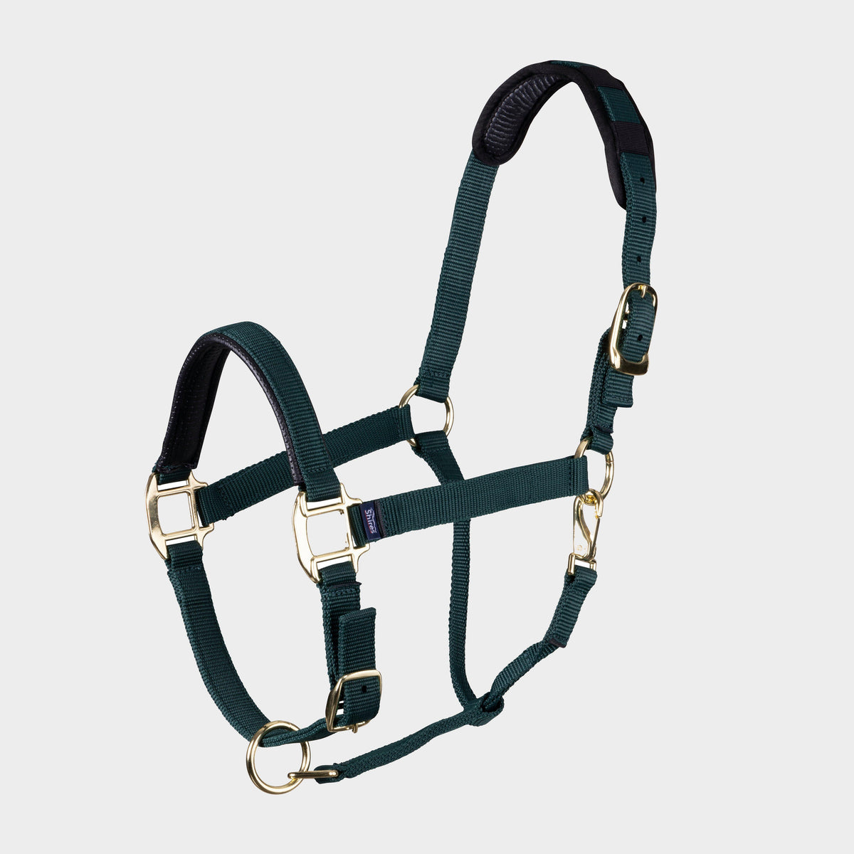 Topaz Nylon Headcollar Dark Green
