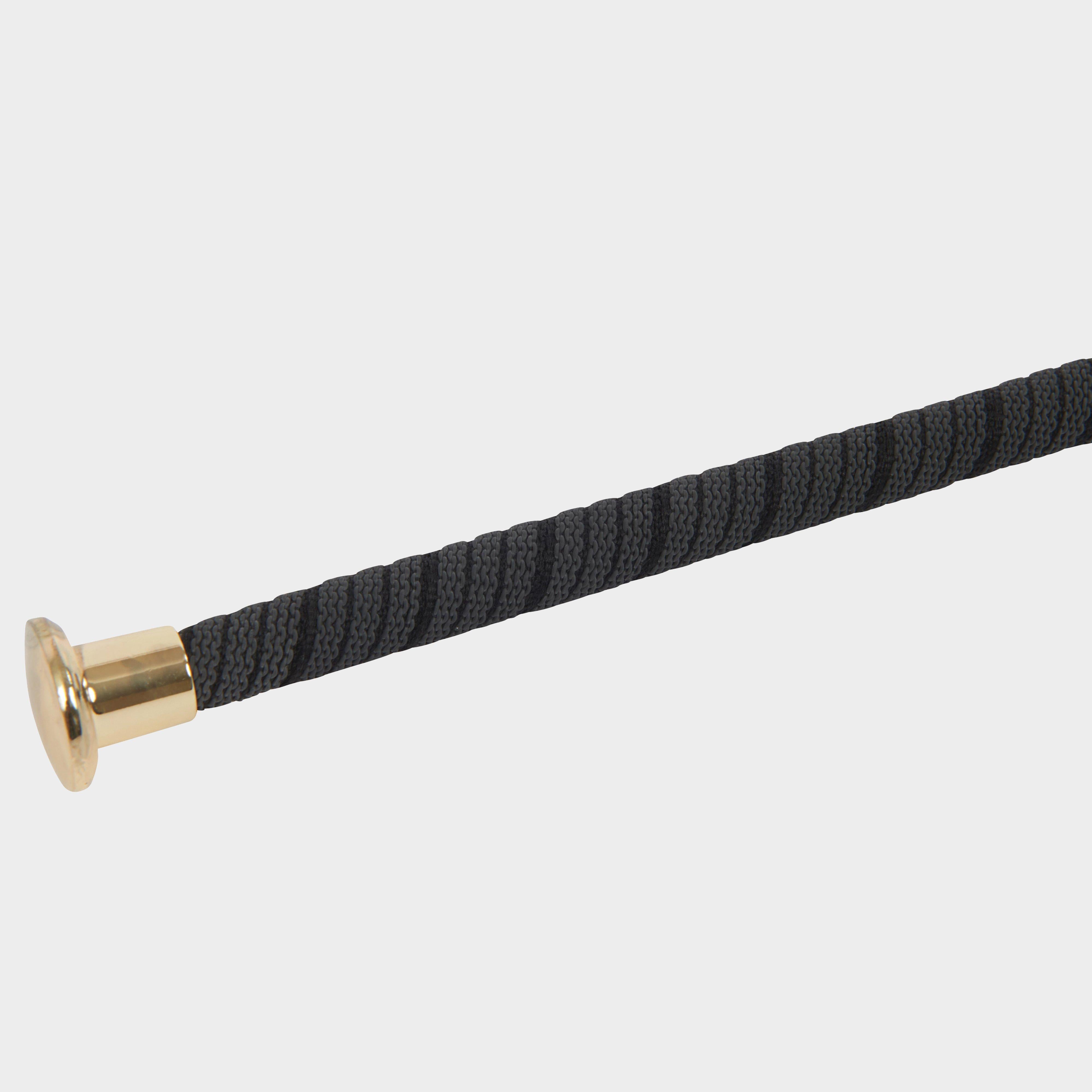 Glitter Handle Dressage Whip Black/Gold