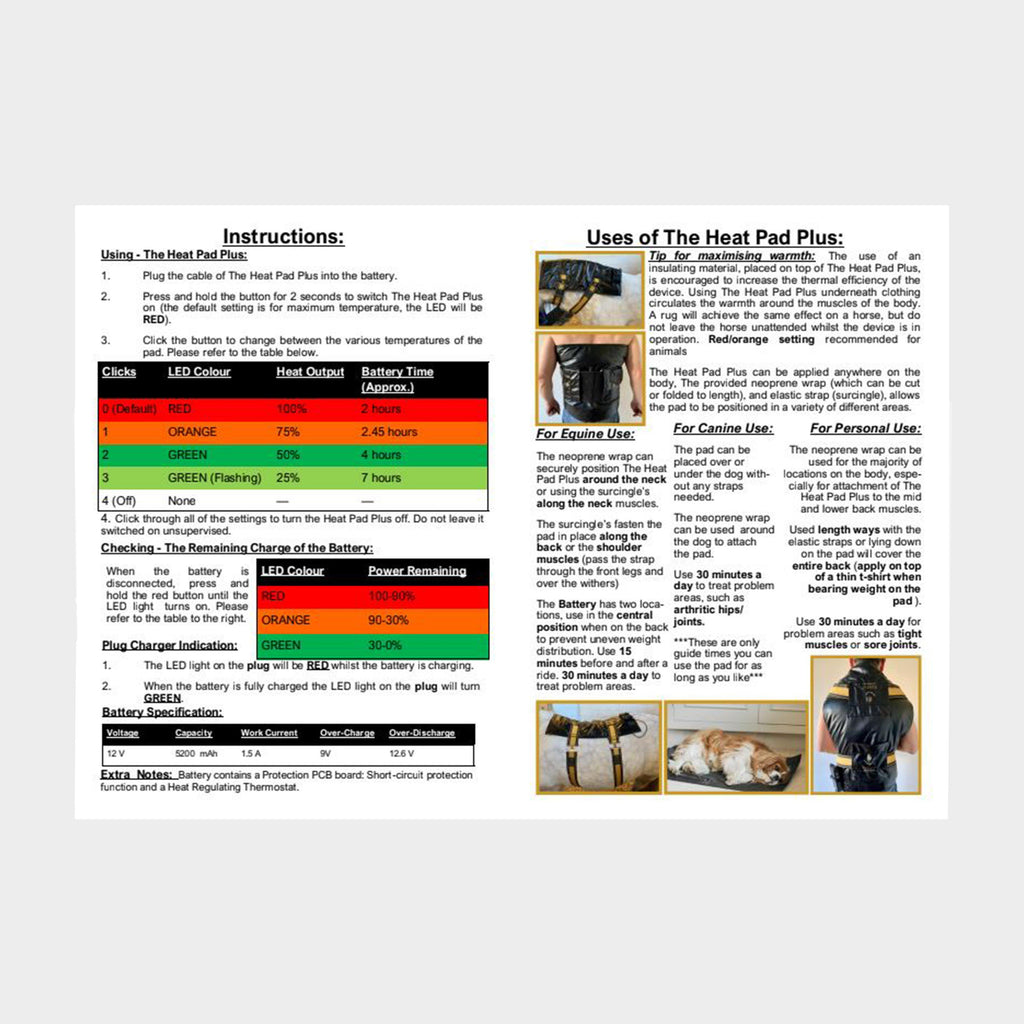 Heat Pad Plus