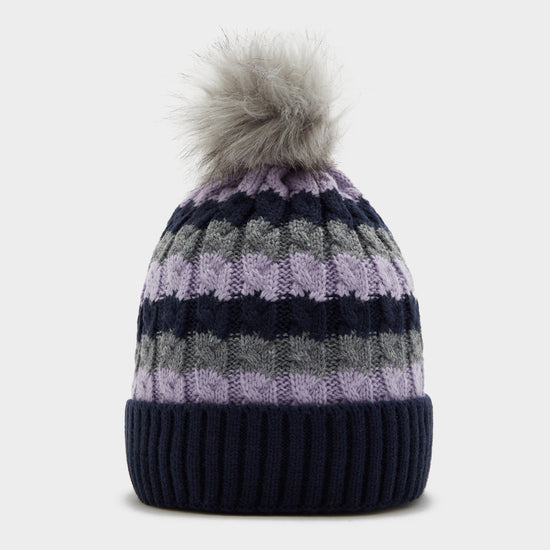 Women's Bute Waterproof Beanie Hat Lilac