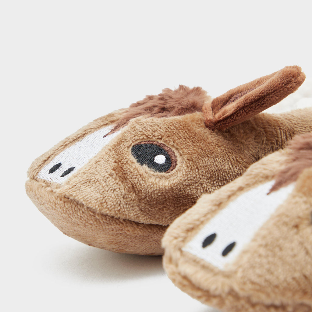 Kids' Wild Feet Horse Slippers