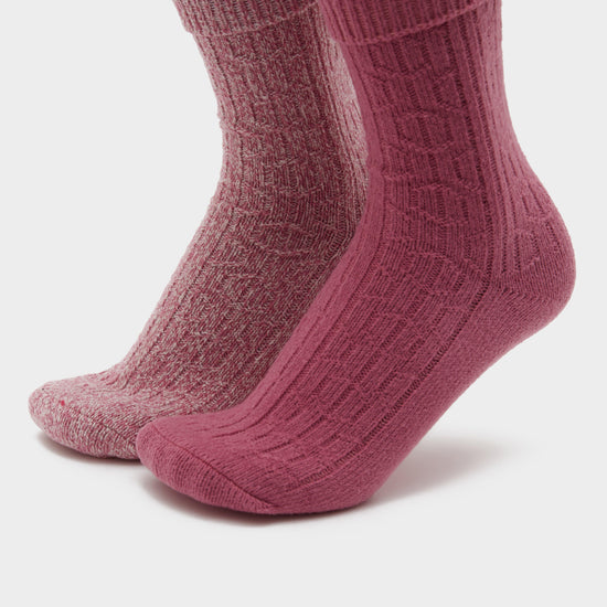 Women's Super Soft Turn Over Top Boot Socks