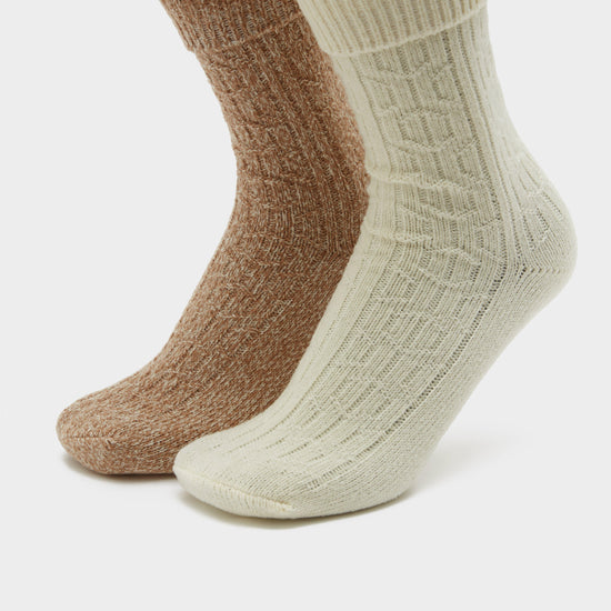 Women's Super Soft Turn Over Top Boot Socks