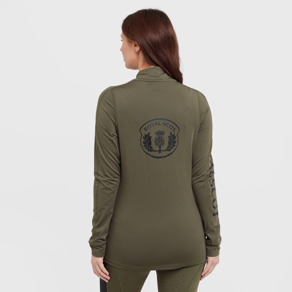 Women's Gracie Long Sleeve Baselayer Top Khaki