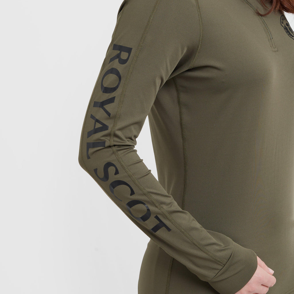 Women's Gracie Long Sleeve Baselayer Top Khaki
