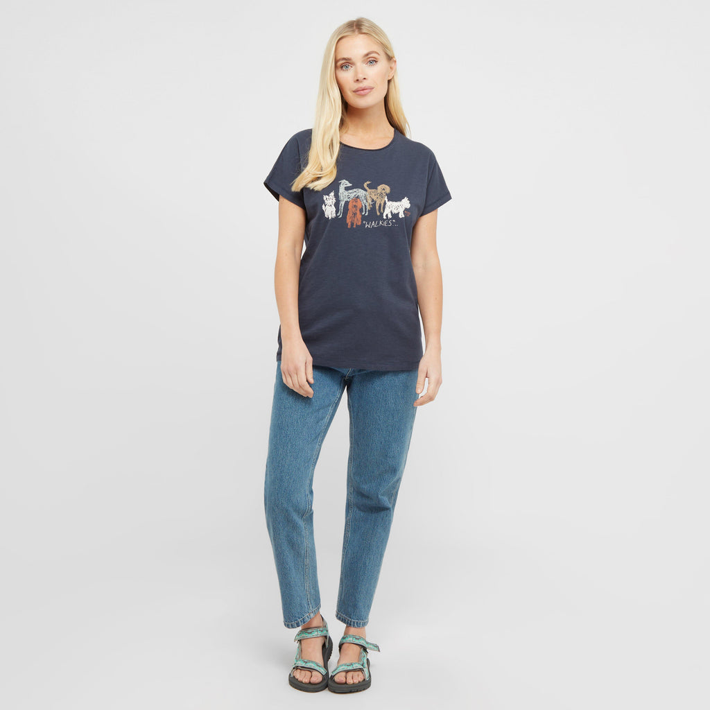 Women's Walkies Front Print Graphic T-shirt