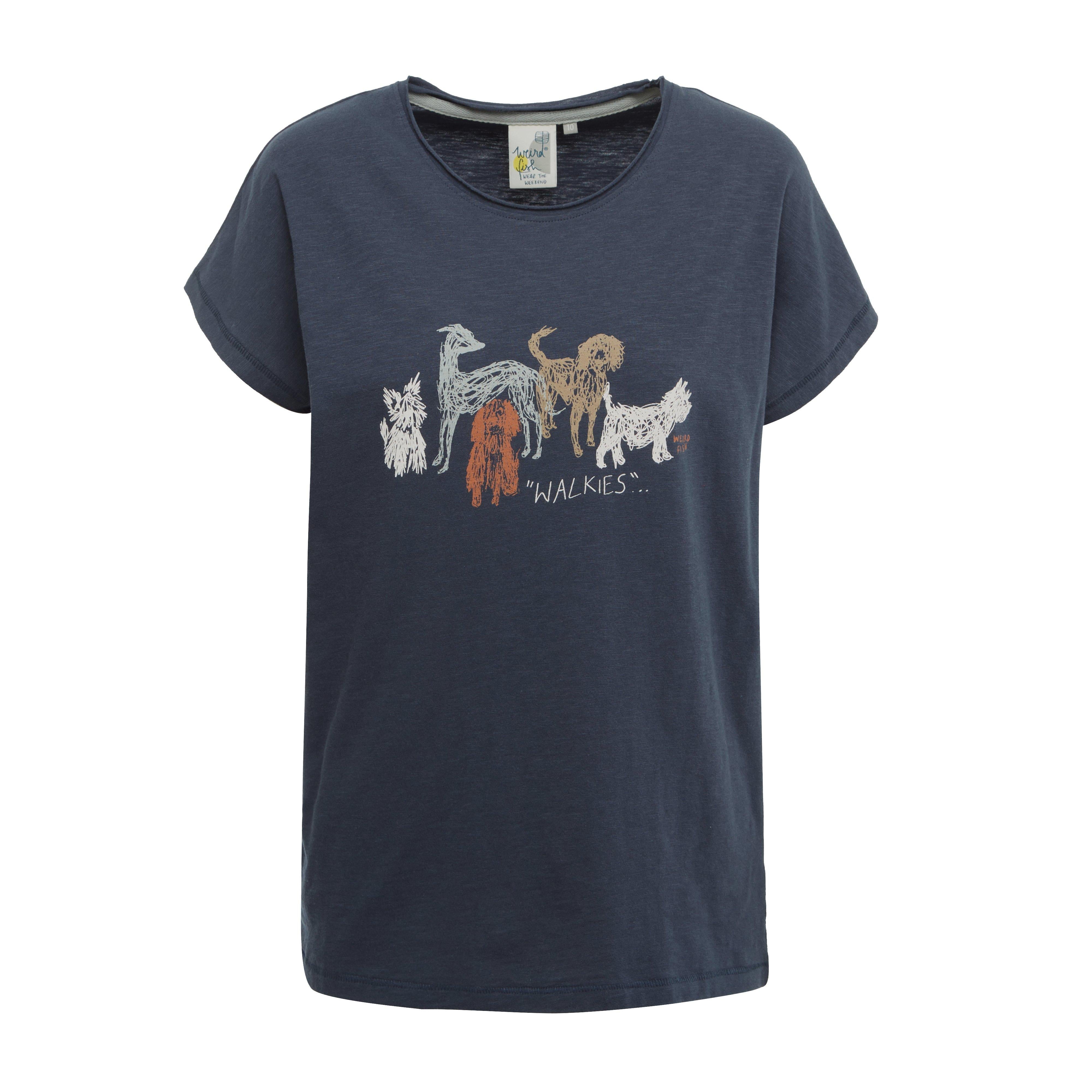 Women's Walkies Front Print Graphic T-shirt
