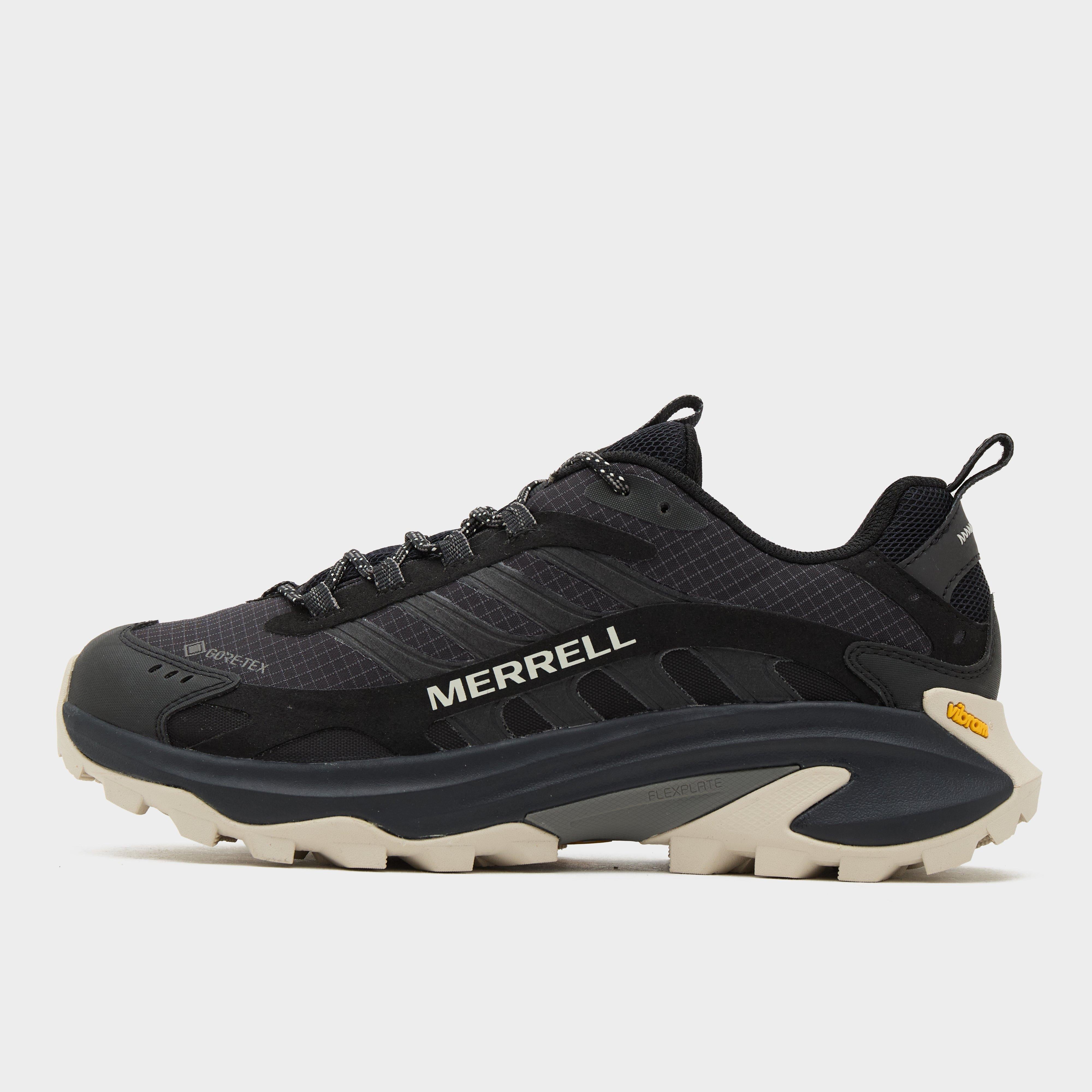 Black Merrell Men's Moab Speed 2 GORE-TEX® Walking Shoes – GO Outdoors