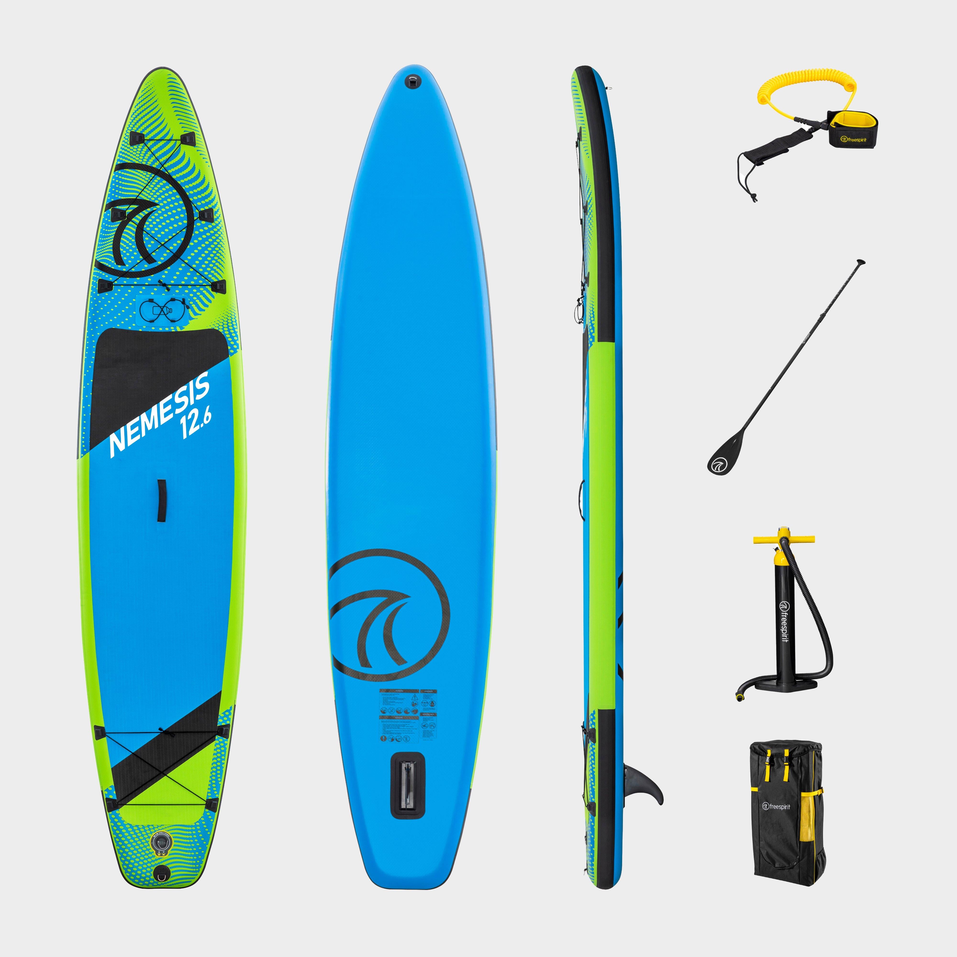 （PADDLEOUT様）専用ページです 5体セット Blue Freespirit Nemesis 12.6ft Paddle Board Set – GO Outdoors