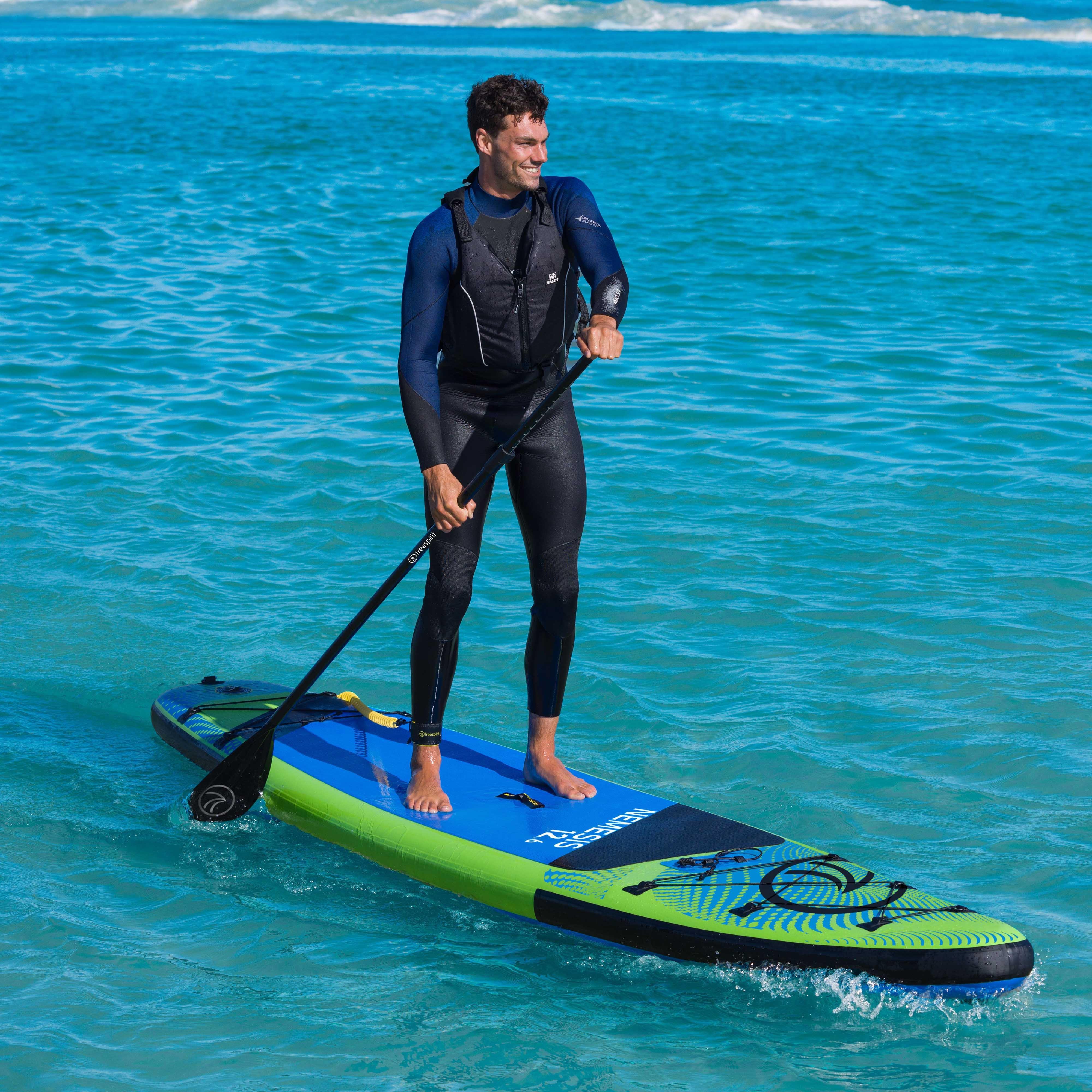 Blue Freespirit Nemesis 12.6ft Paddle Board Set – GO Outdoors