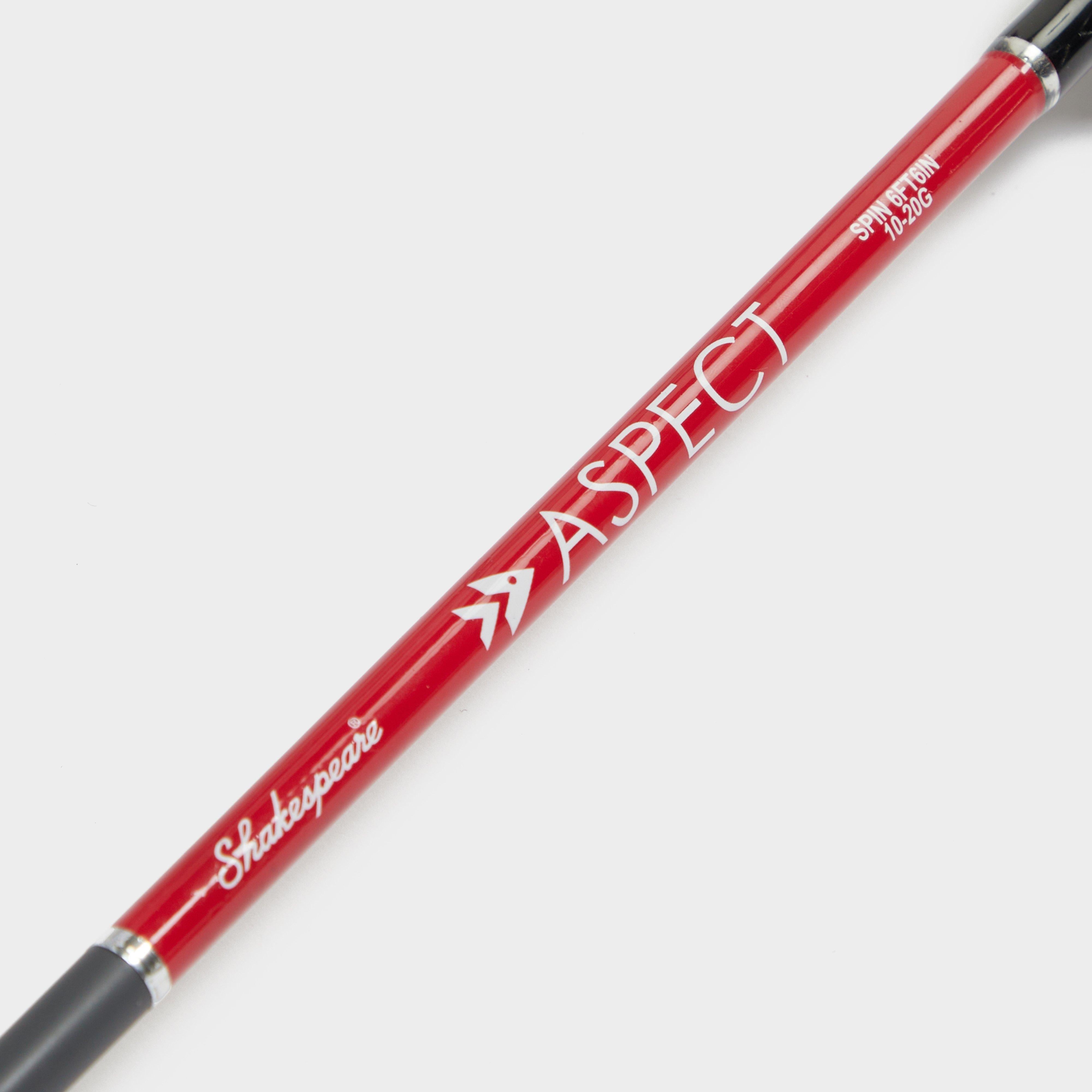 Black Shakespeare Aspect Spin Rod 6ft 10-20g – GO Outdoors