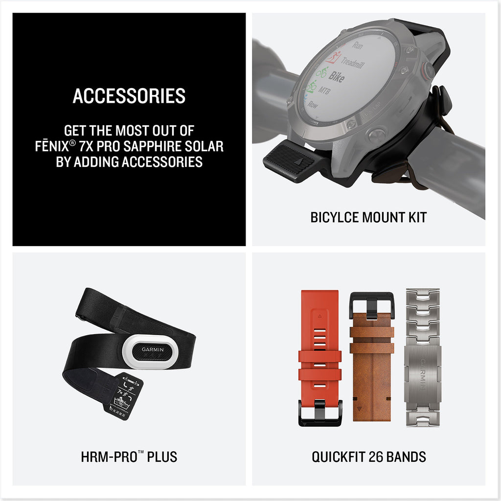 fenix® 7X Pro Sapphire Solar Edition