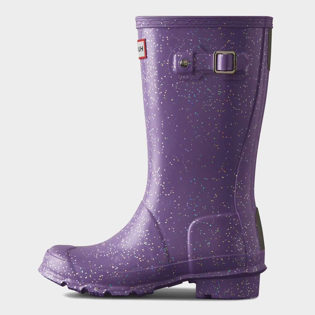 Kids’ Starcloud Glitter Wellington Boots