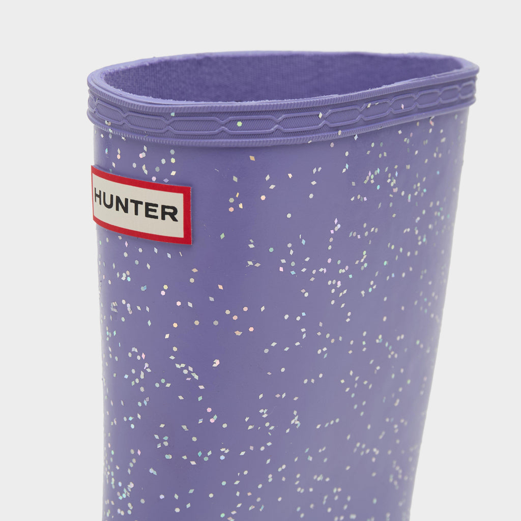Kids’ First Classic Glitter Wellington Boots