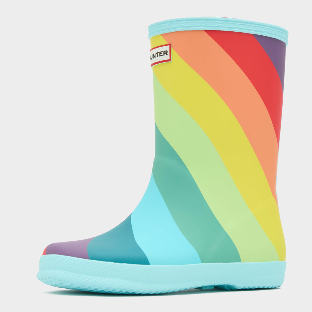 Kids’ First Classic Stripe Wellington Boots